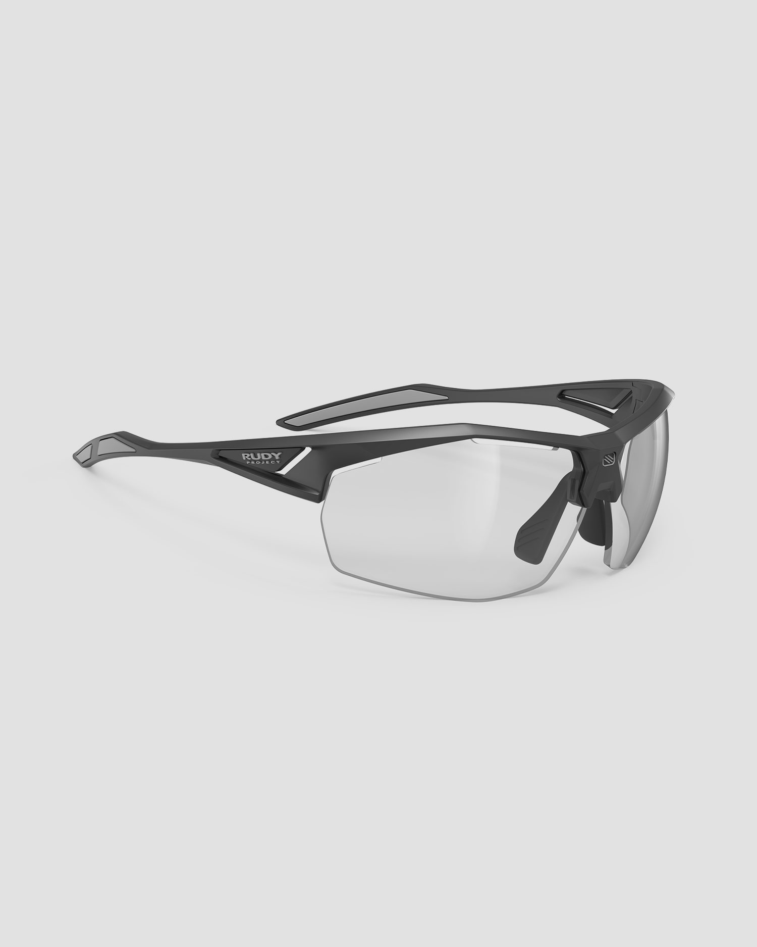 Occhiali fotocromatici Rudy Project Sydus neri con lenti ImpactX™ Photochromic 2 Black, Colore/Disegno: Multikolor