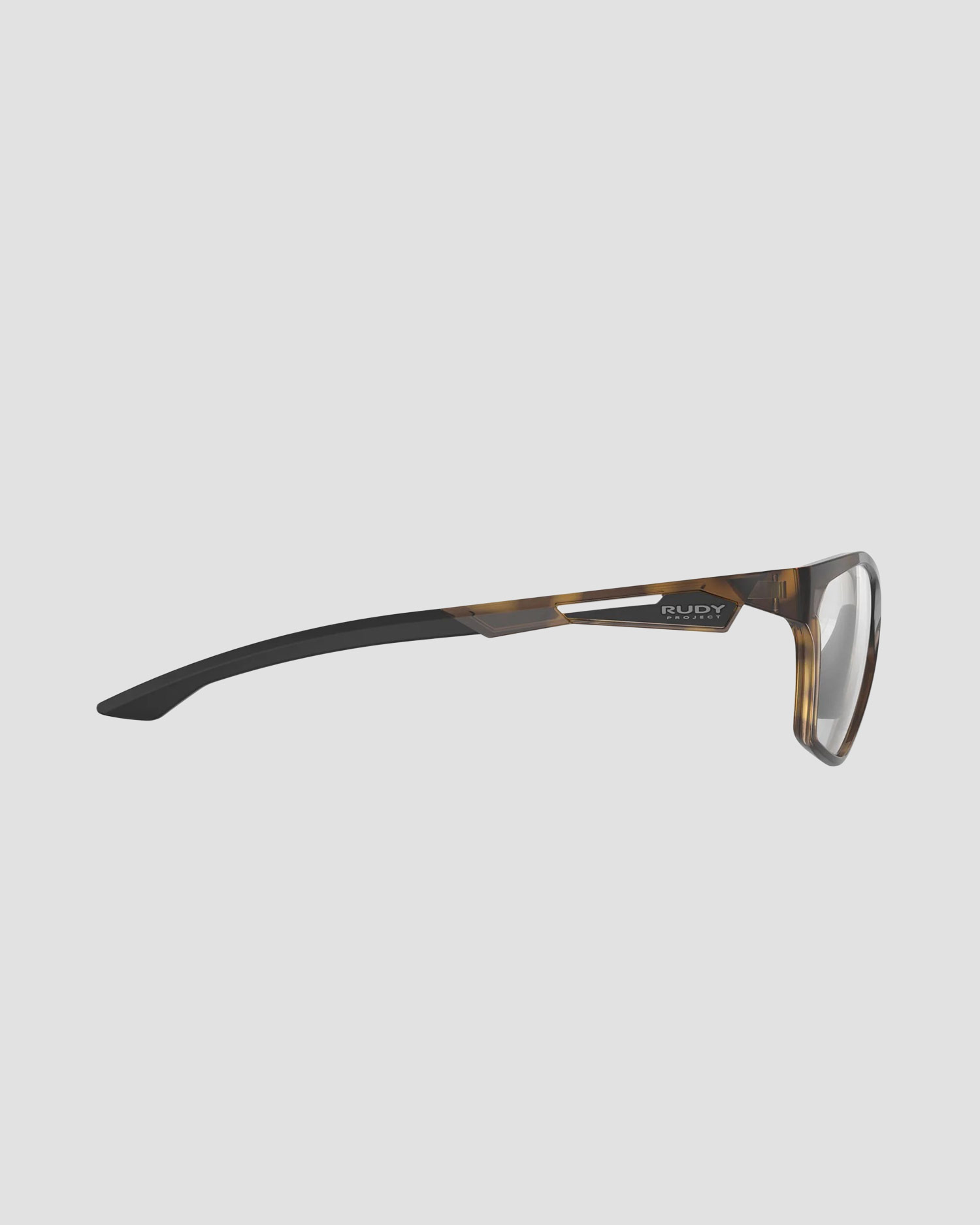 Brown glasses Rudy Project No Code Slim with a Demo lens