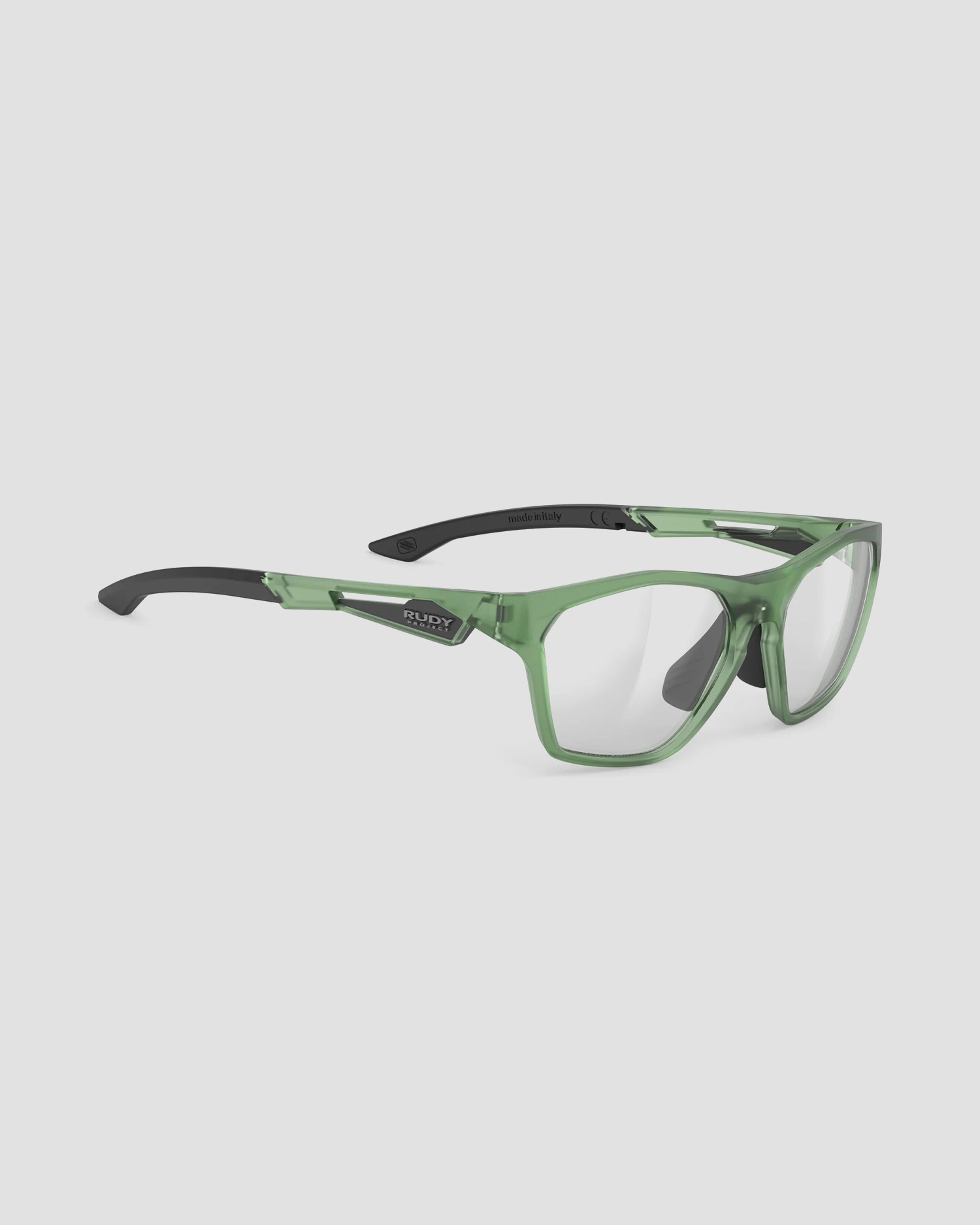 Green glasses Rudy Project No Code Slim with a Demo lens, Color/Pattern: Zielony