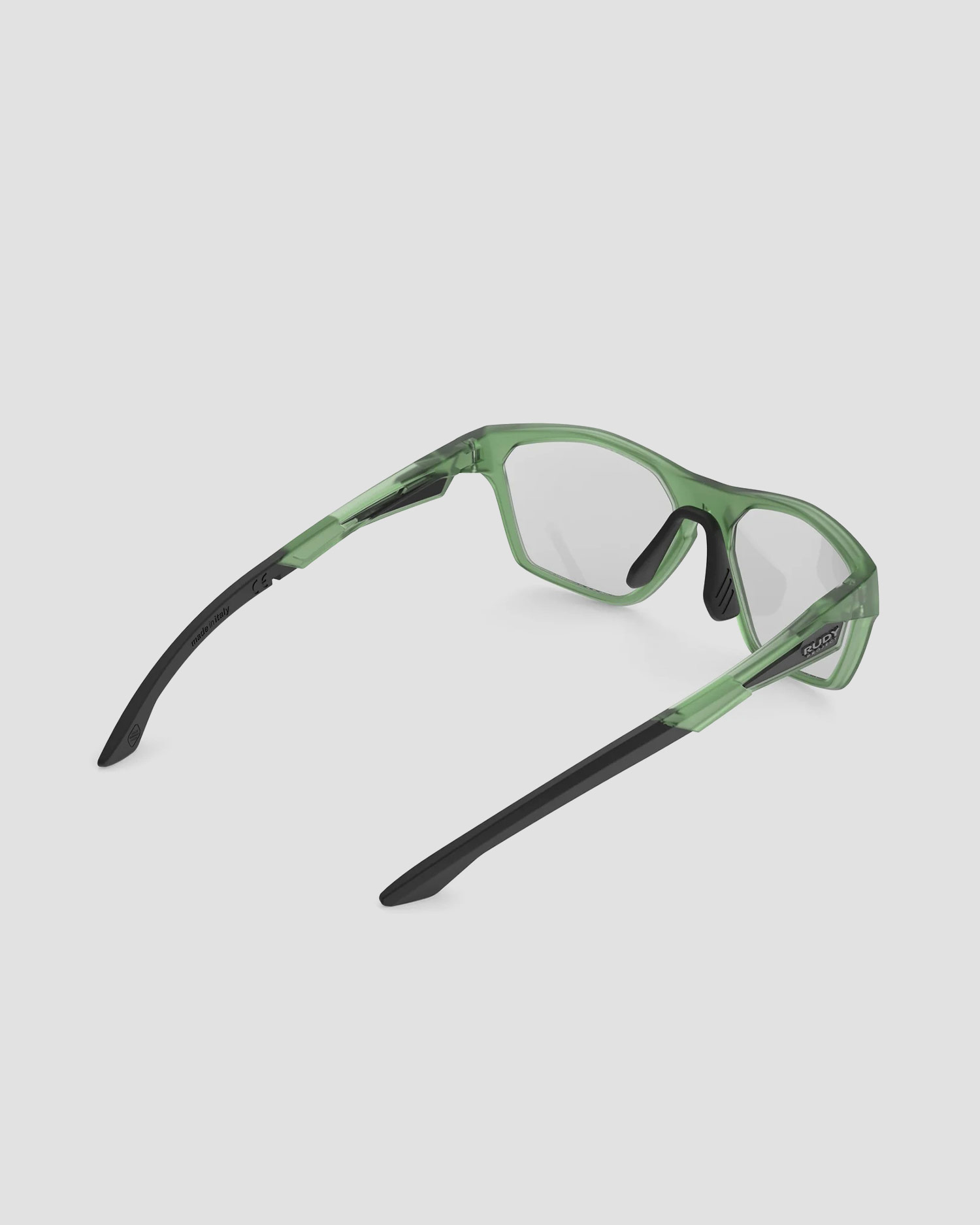Green glasses Rudy Project No Code Slim with a Demo lens