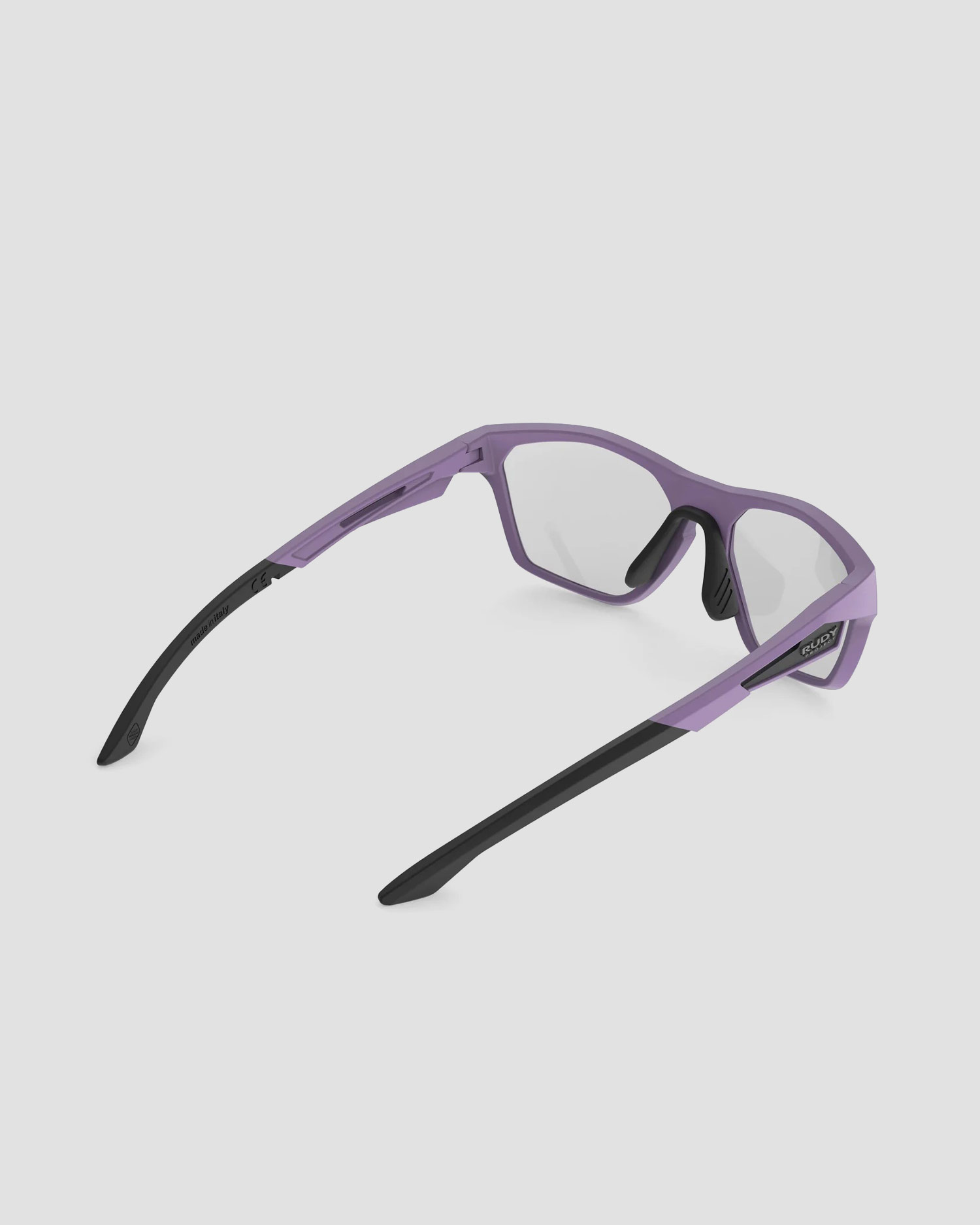 Purple glasses Rudy Project No Code Slim with a Demo lens