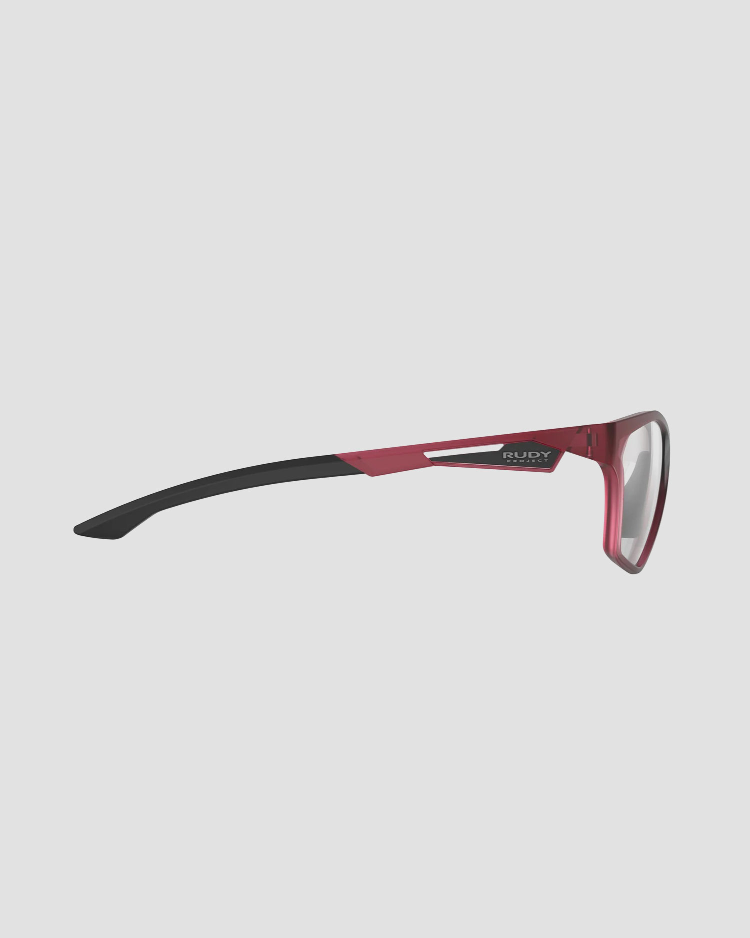 Red glasses Rudy Project No Code Slim with a red Demo lens