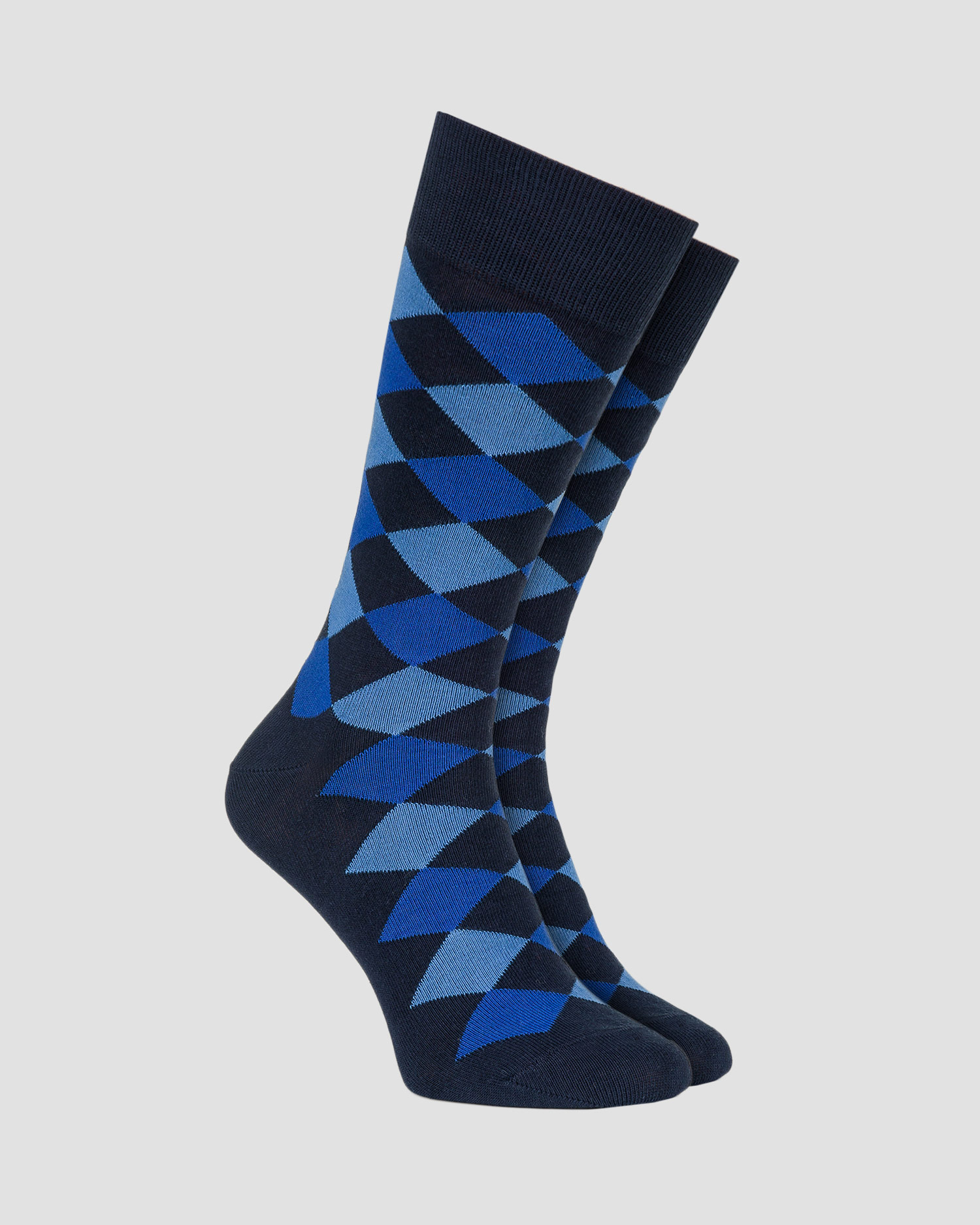 Men's socks Burlington Danny, Color/Pattern: Print,Granatowy