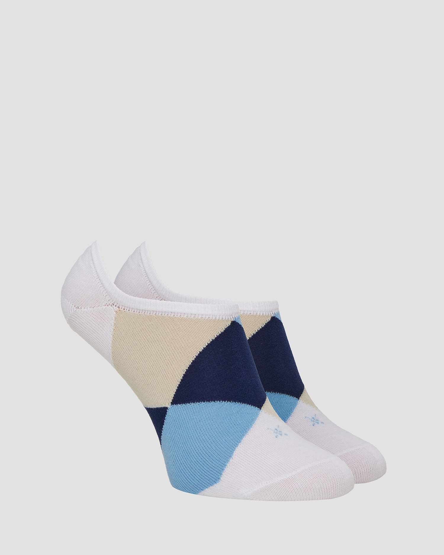 Șosete joase pentru bărbați Burlington Clyde, Culoare/Model: Biały