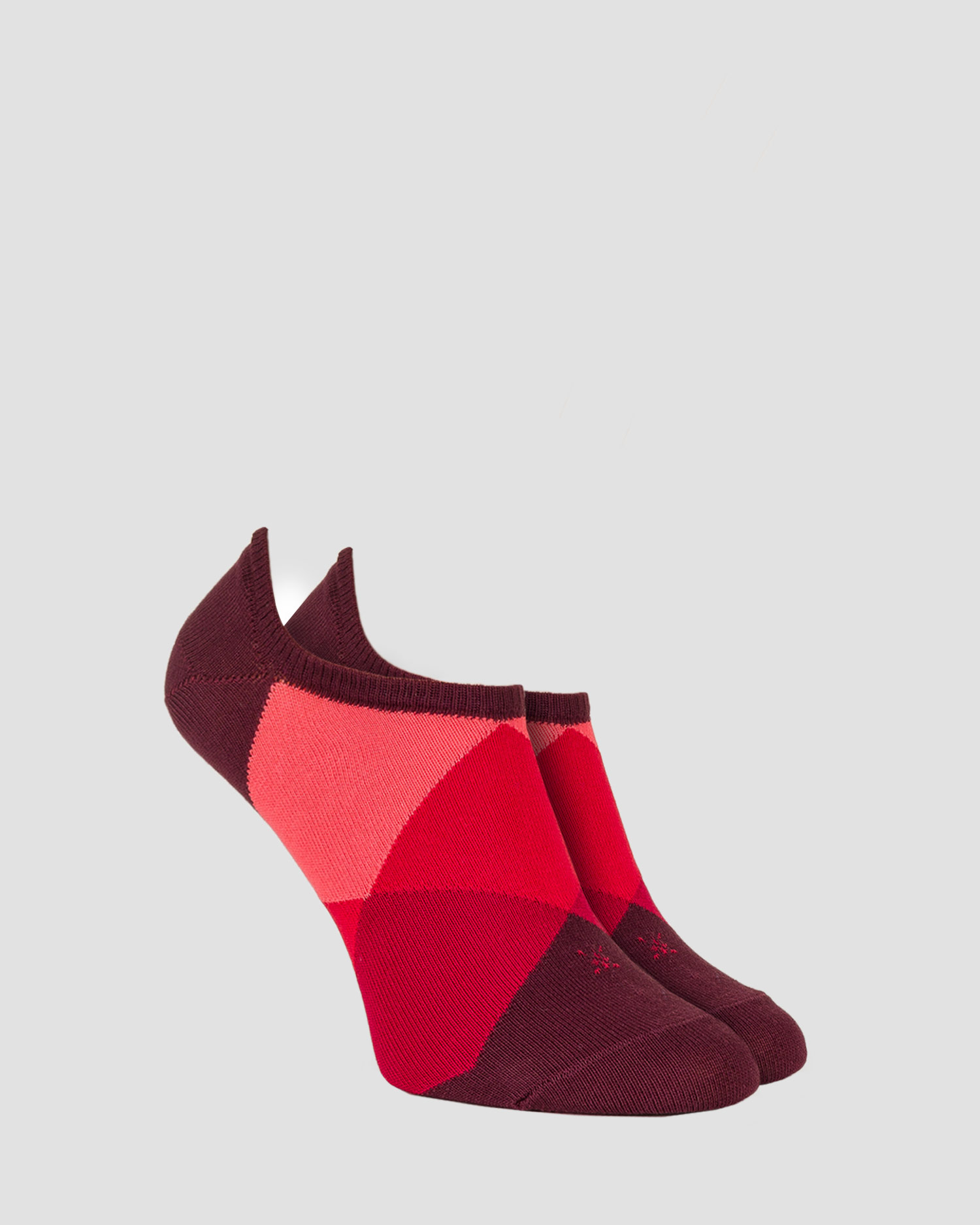 Socks Burlington Clyde Sn, Color/Pattern: Czerwony,Pomarańczowy,Print