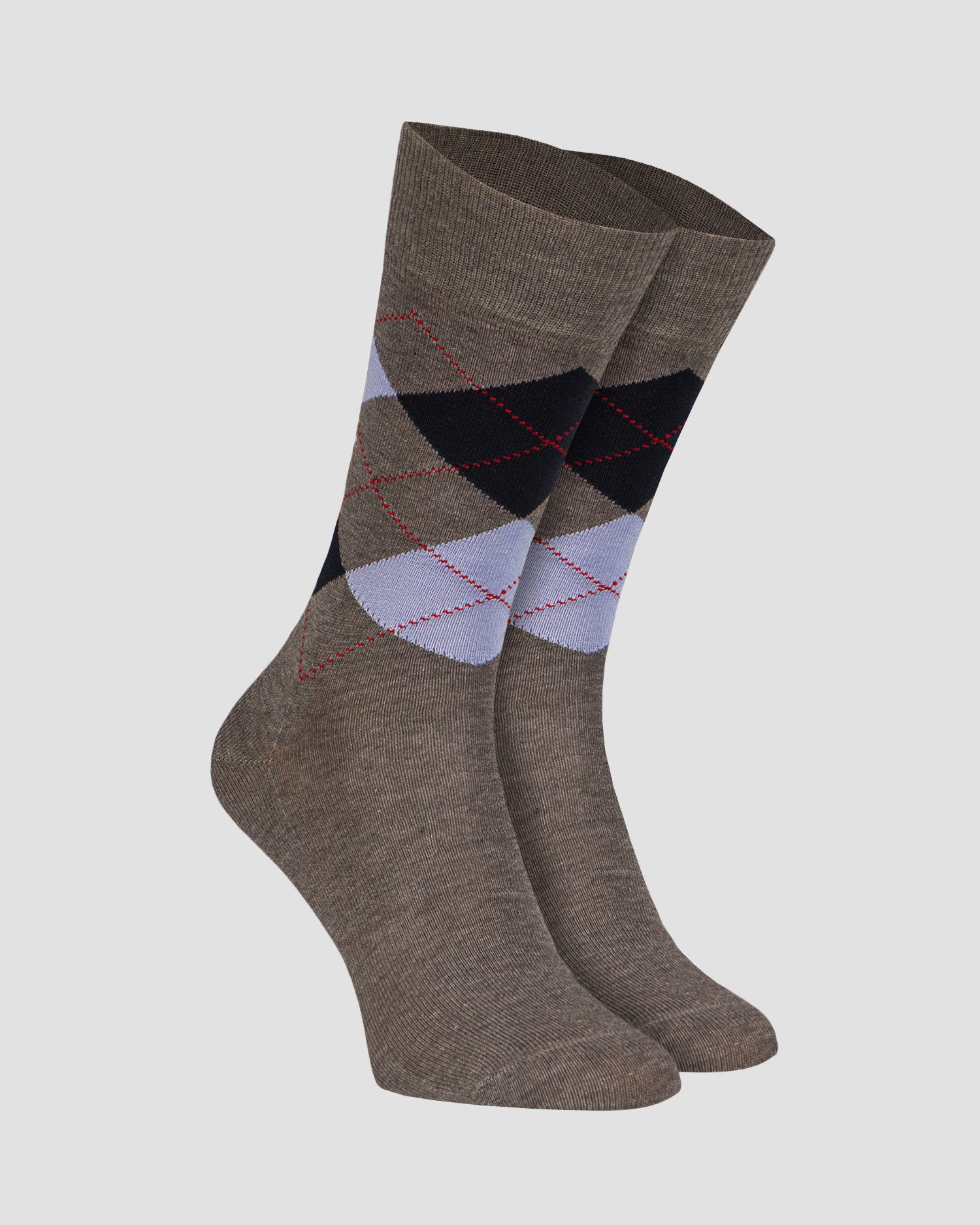 Men’s socks Burlington Manchester, Color/Pattern: Print,Szary