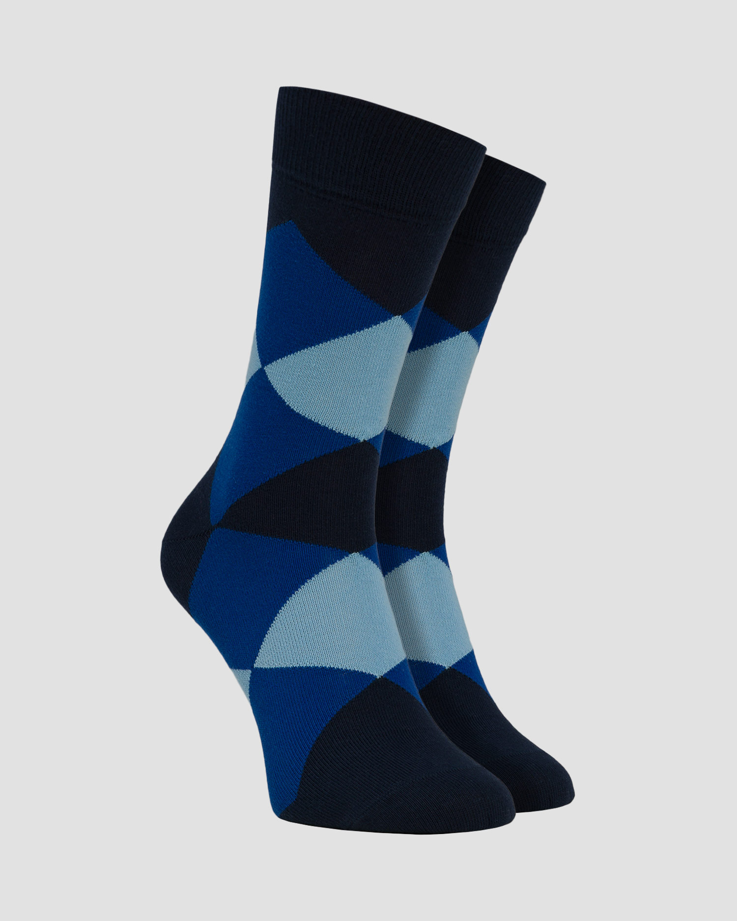 Șosete pentru bărbați în Argyle Burlington Clyde, Culoare/Model: Print,Granatowy