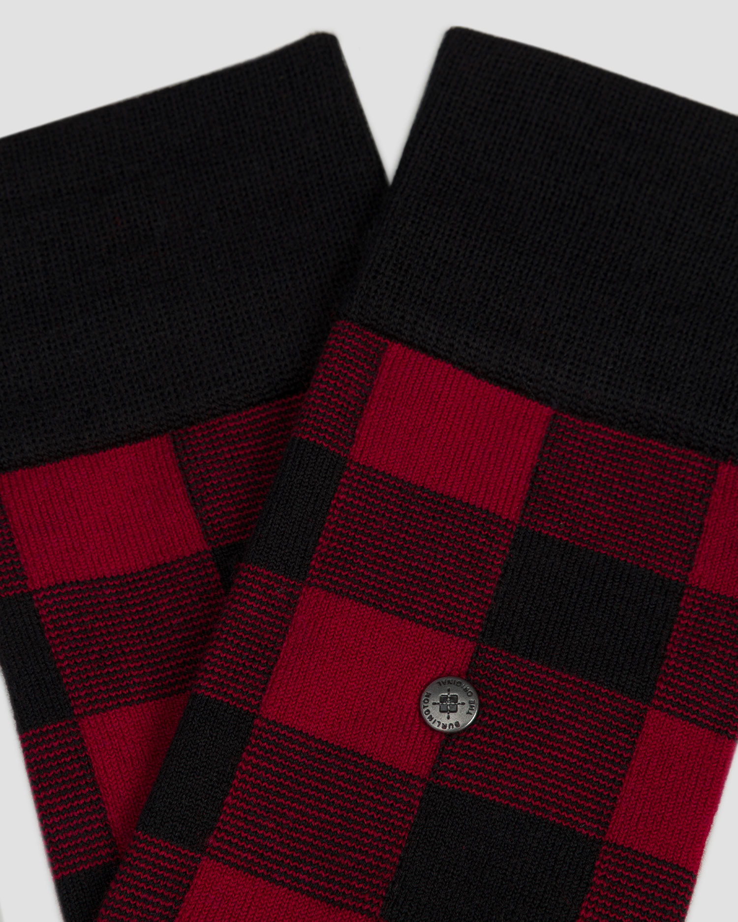 Men's woolen socks Burlington Buffalo Check