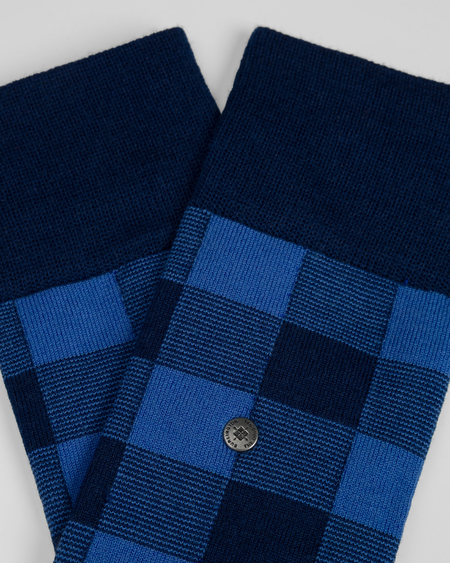 Men's woolen socks Burlington Buffalo Check