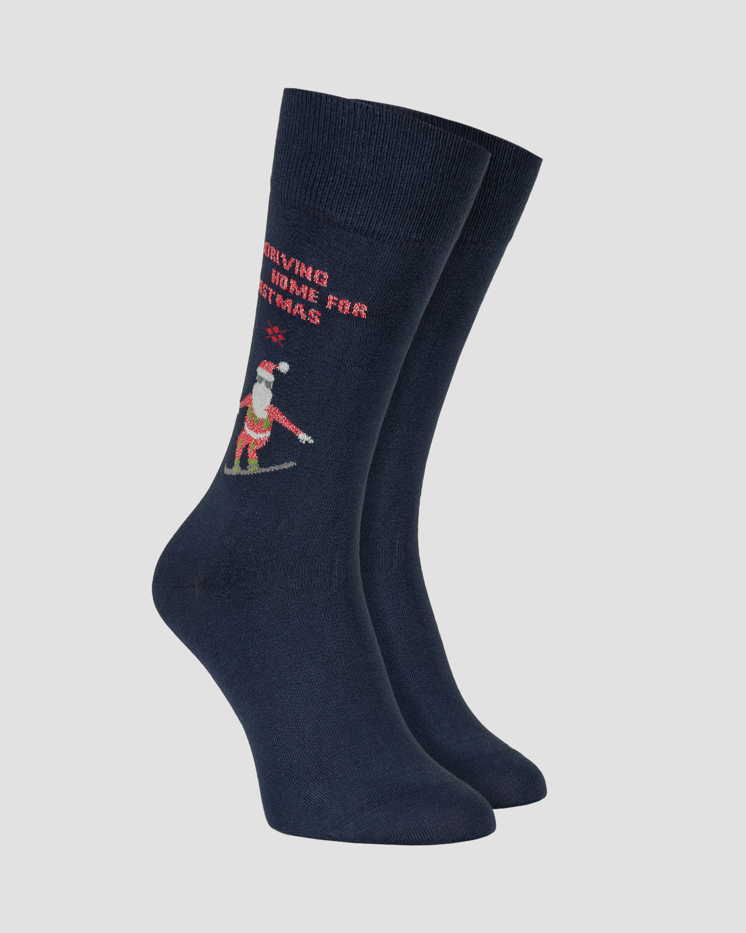 Men's Christmas socks 2-pair in Burlington X-Mas Gift Box
