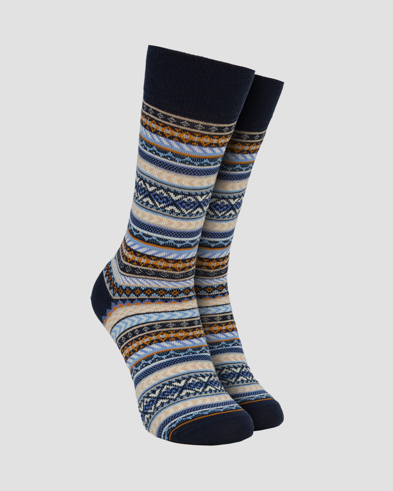 Skarpety męskie Burlington Fair Isle