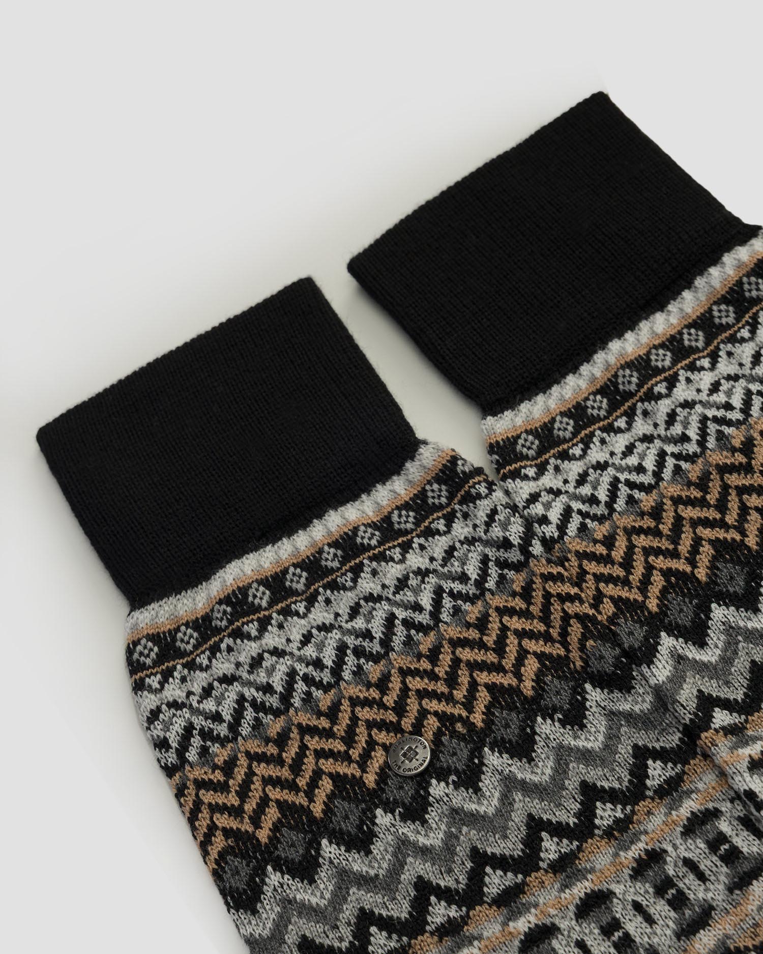 Calzini in lana da uomo Burlington Fair Isle