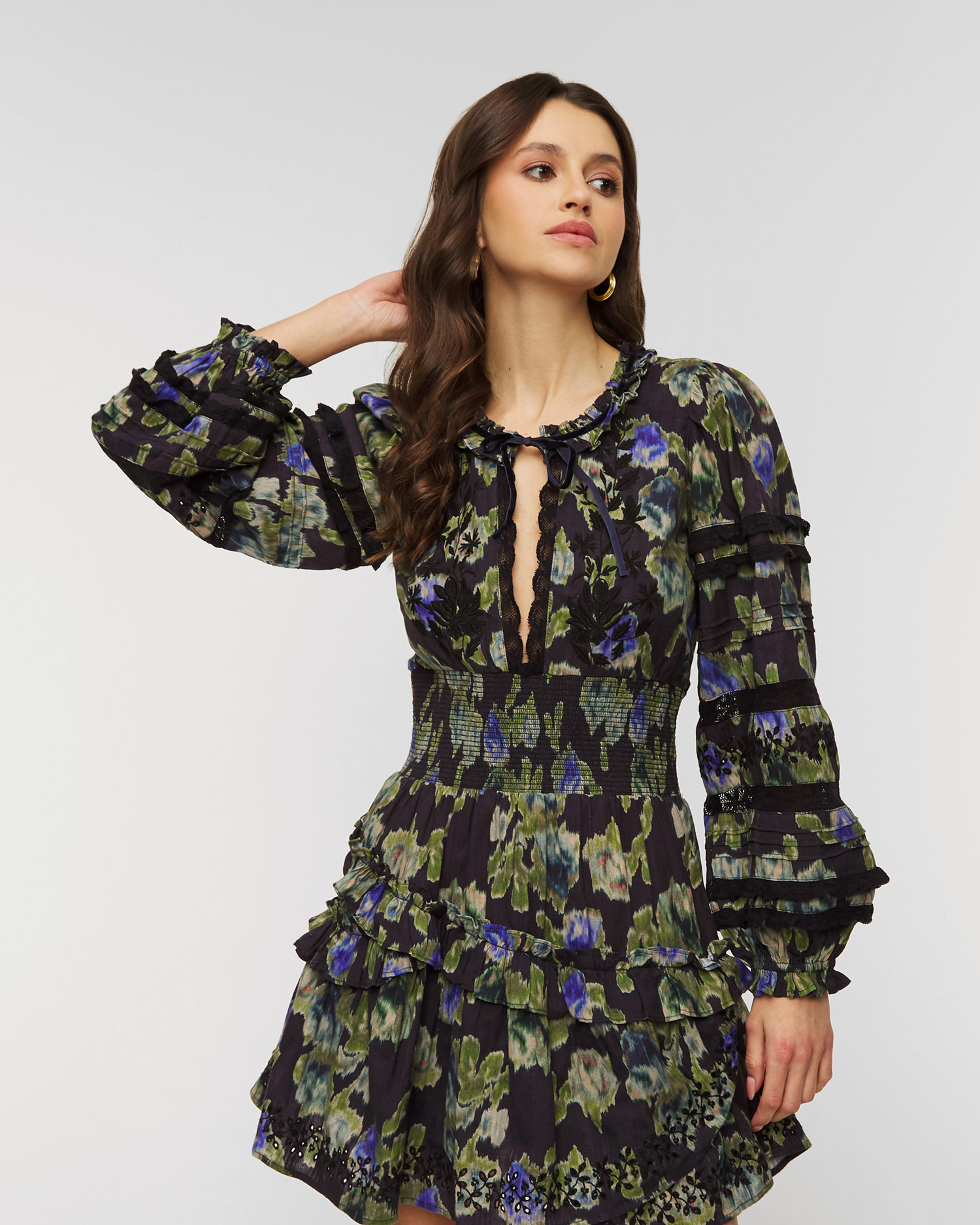 LoveShackFancy Clarkie Kleid 