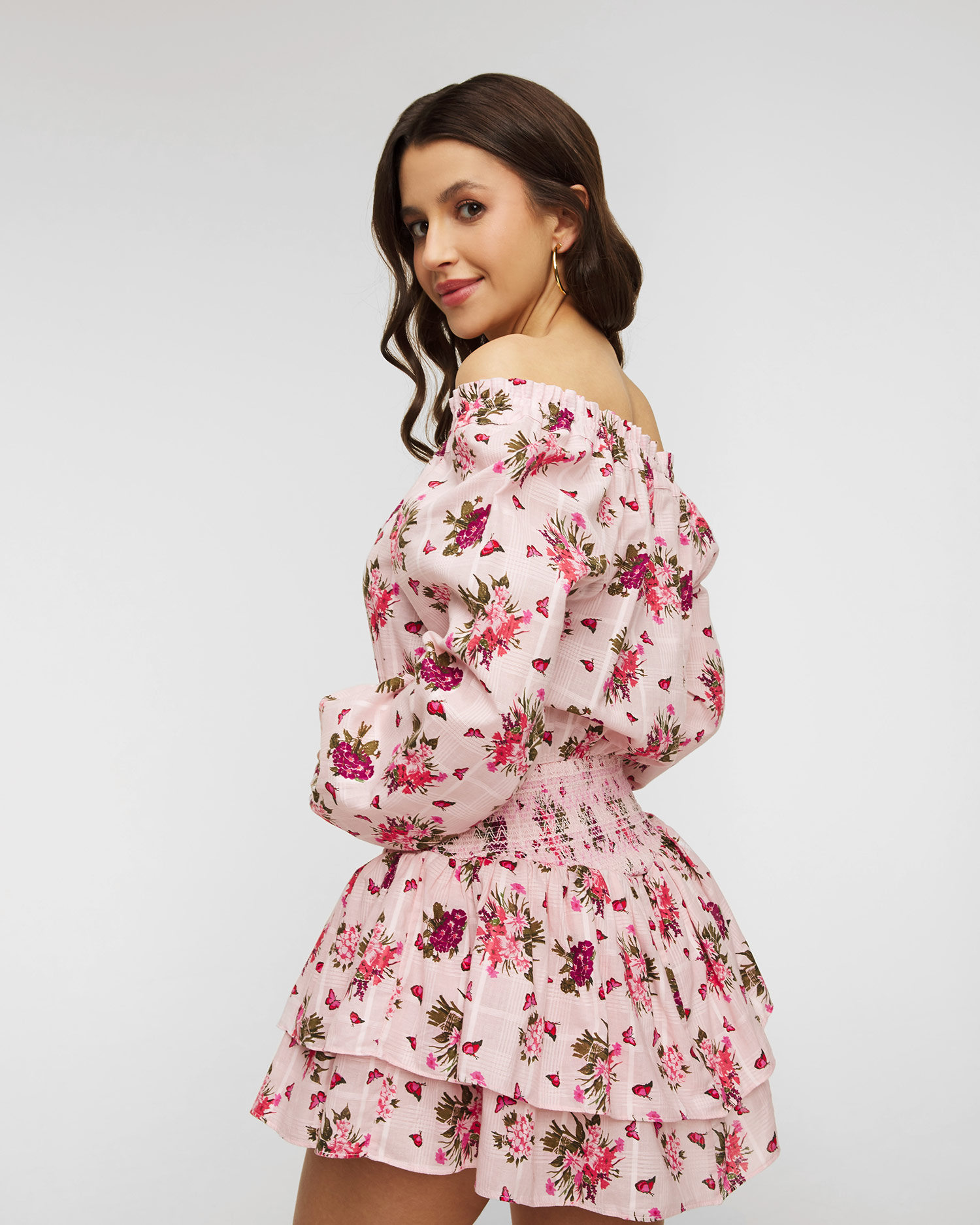 LoveShackFancy Netra Kleid 