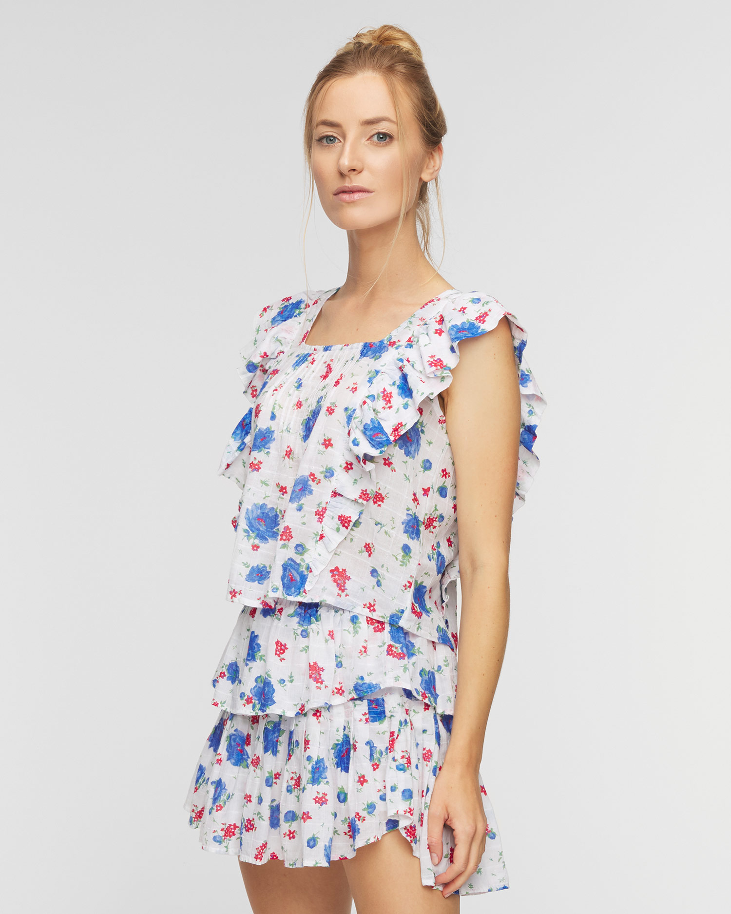 Spódniczka LoveShackFancy RUFFLE