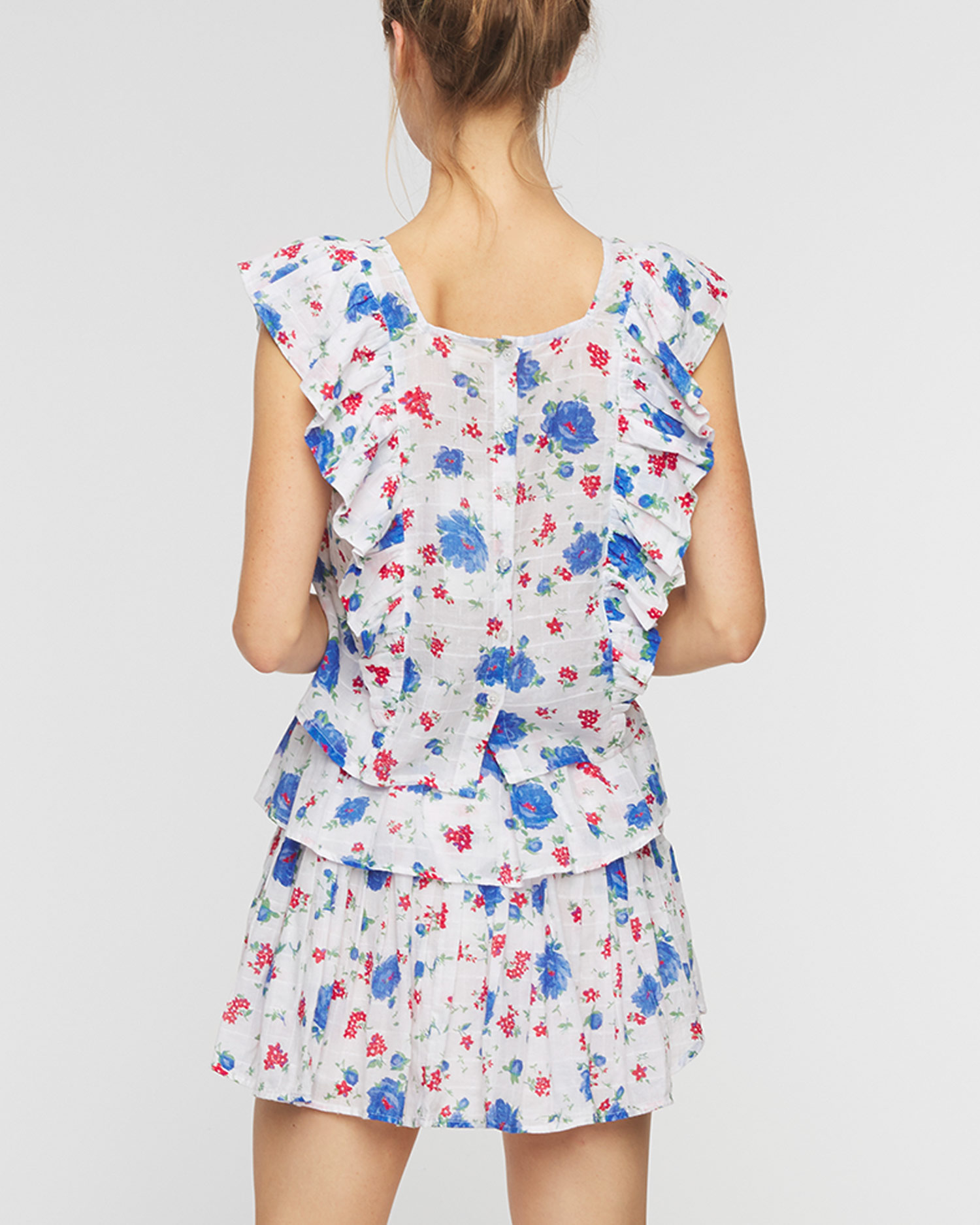 Spódniczka LoveShackFancy RUFFLE