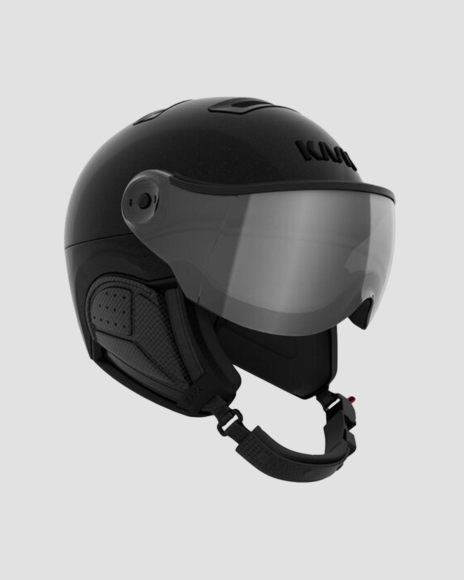 Casque de ski noir KASK Montecarlo Visor