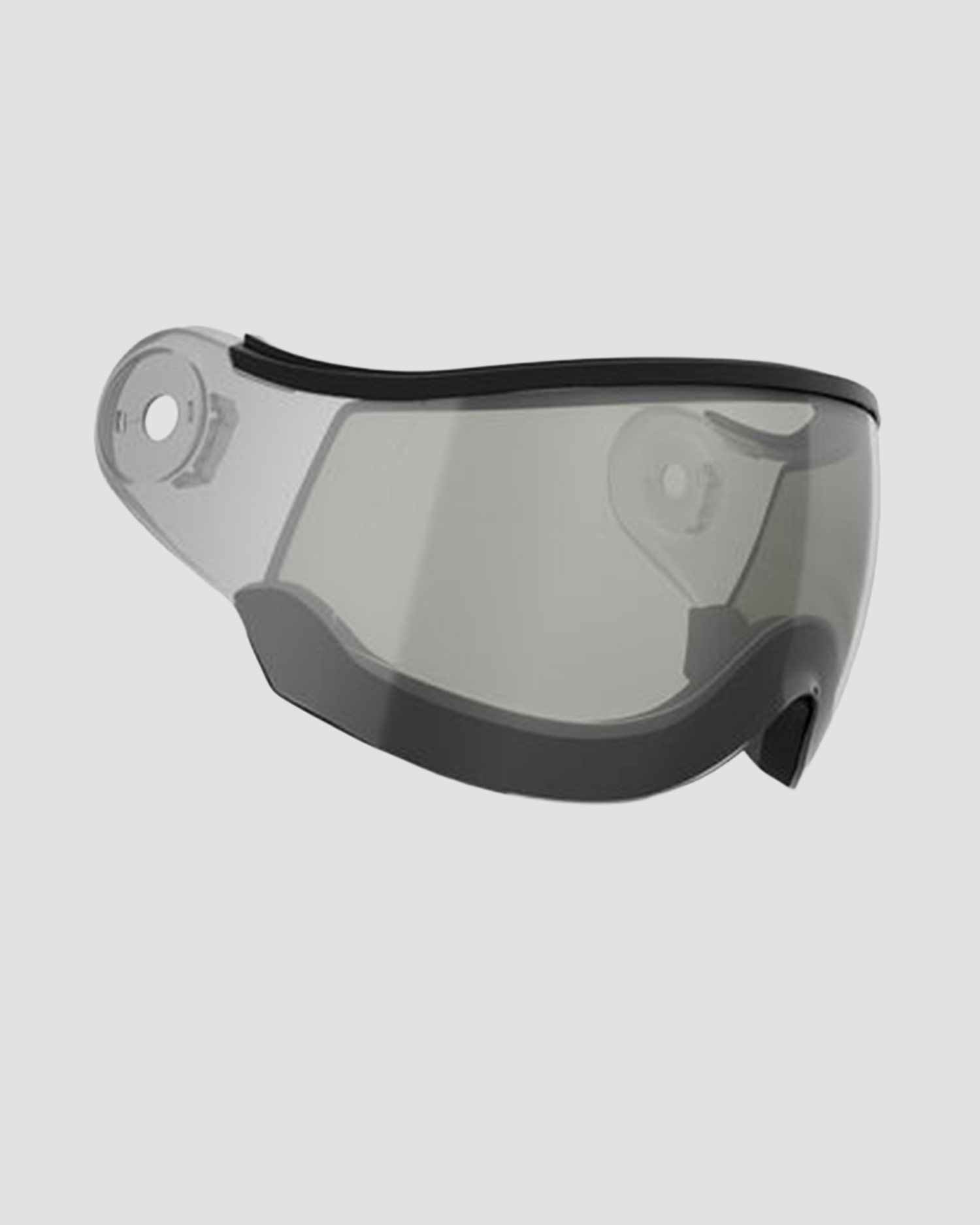 Fotochromatyczna szyba do kasku KASK Piuma R Double Lens Visor Photochromic Silver Mirror, Kolor/Wzór: Szary,Czarny