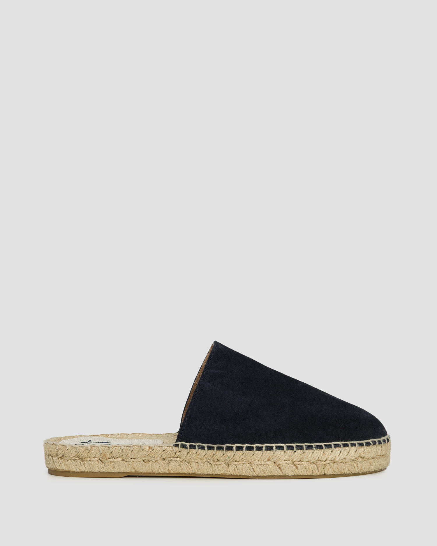 Dámske semišové mule Manebi Suede Chunky Mules Hamptons tmavo modré