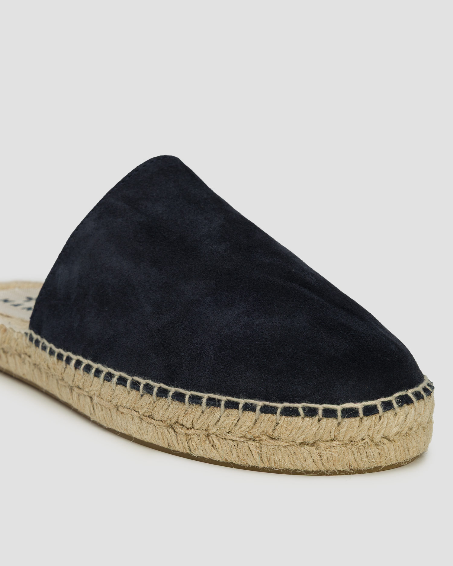 Dámske semišové mule Manebi Suede Chunky Mules Hamptons tmavo modré