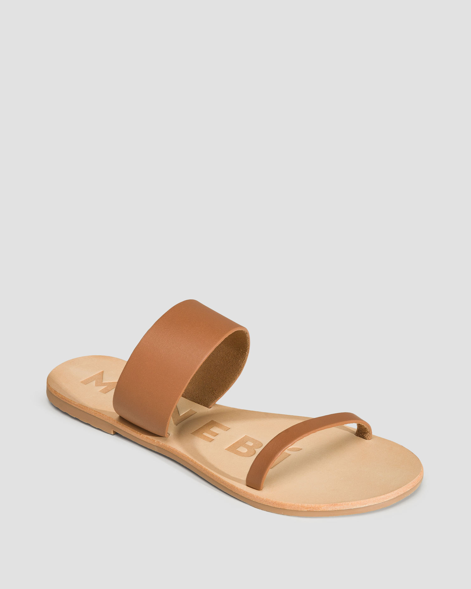 Șlapi din piele pentru femei Manebi Sandals