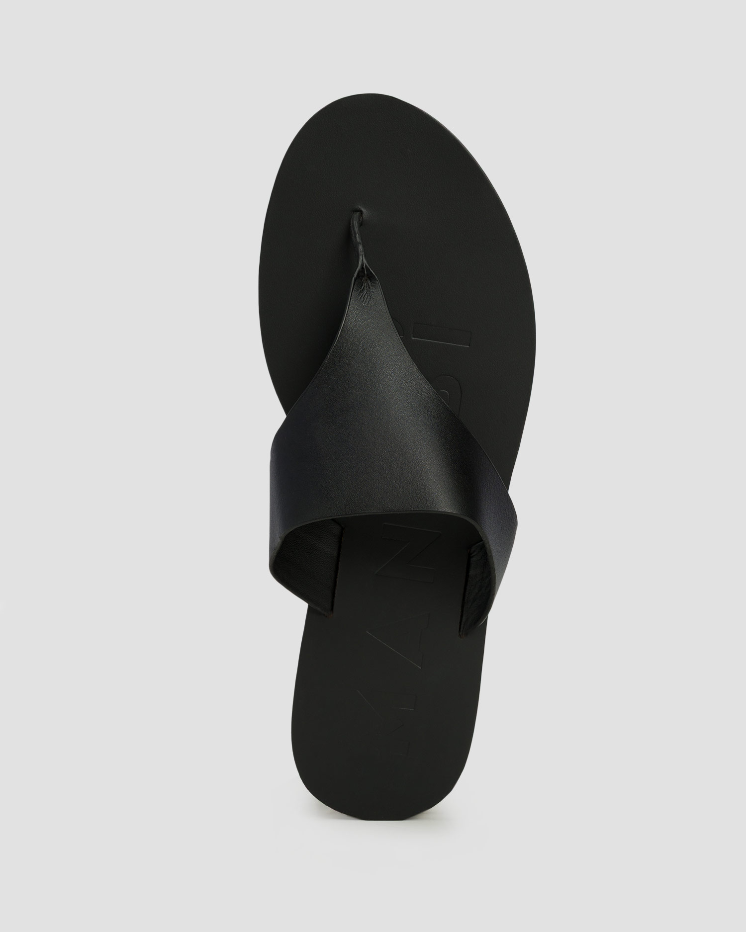 Dámske kožené sandále Manebi Leather Sandals čierne