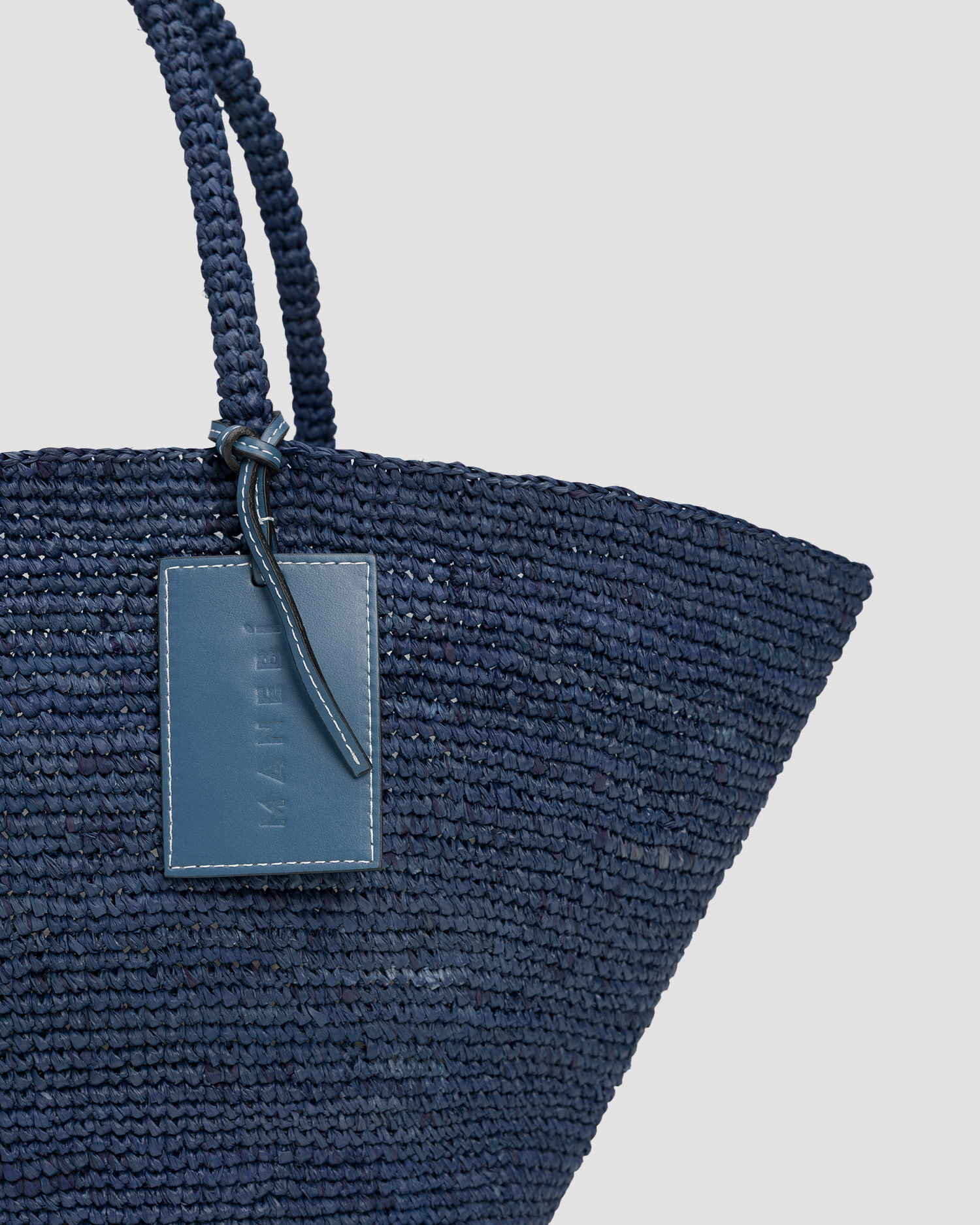 Košík Manebi New Panier tmavomodrý