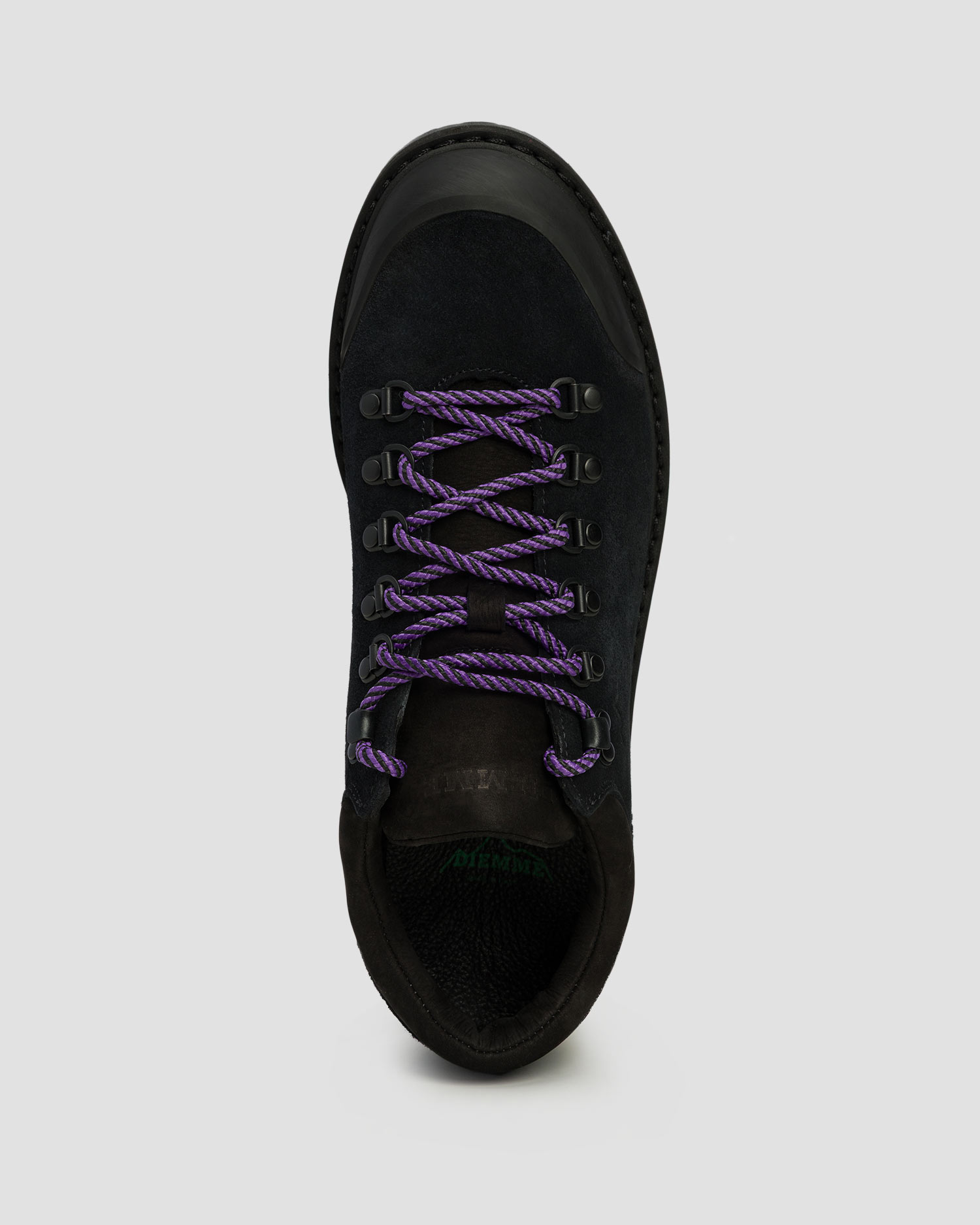 Czarne buty skórzane męskie Diemme Cornaro