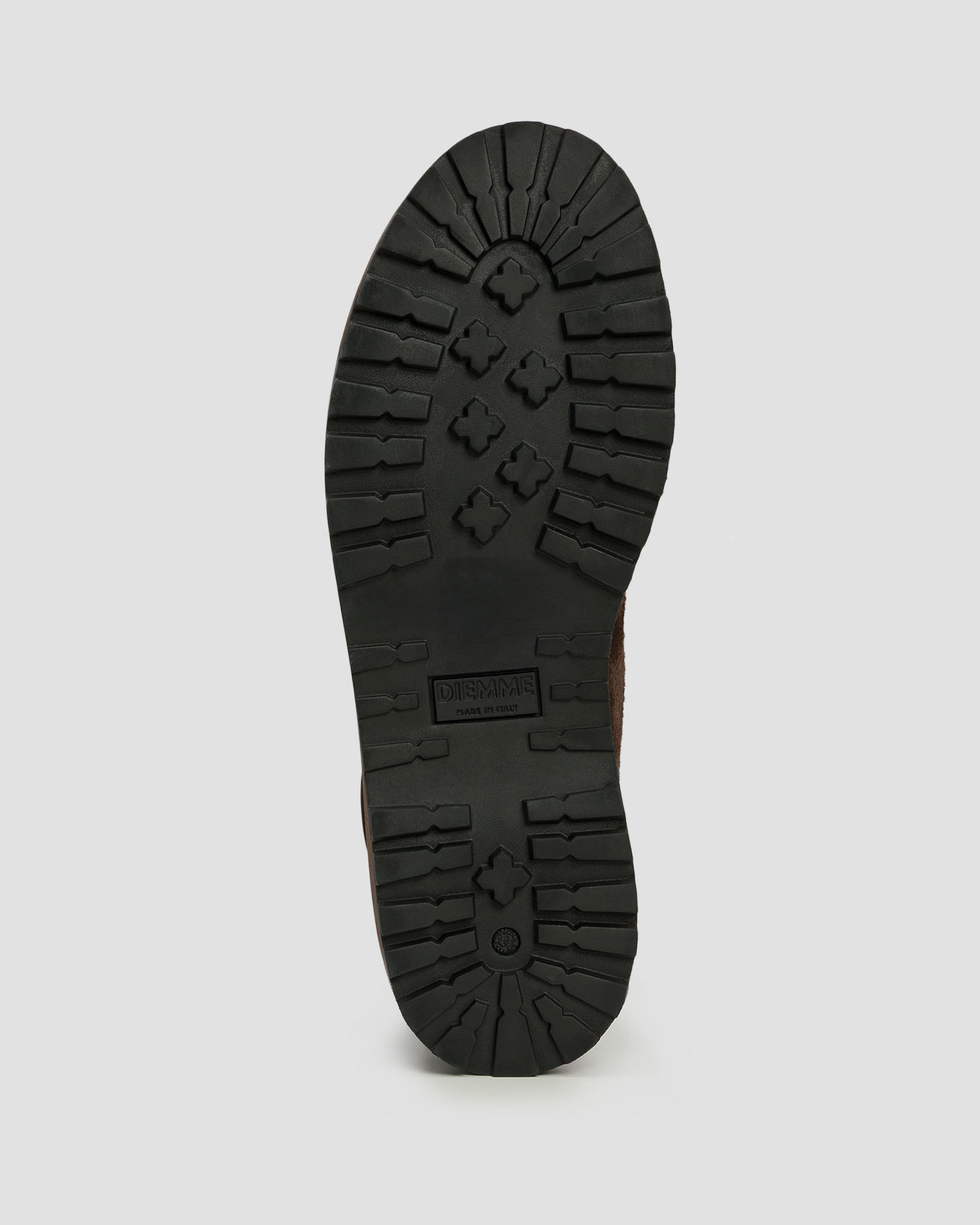 Scarpe marroni in pelle da uomo Diemme Cornaro
