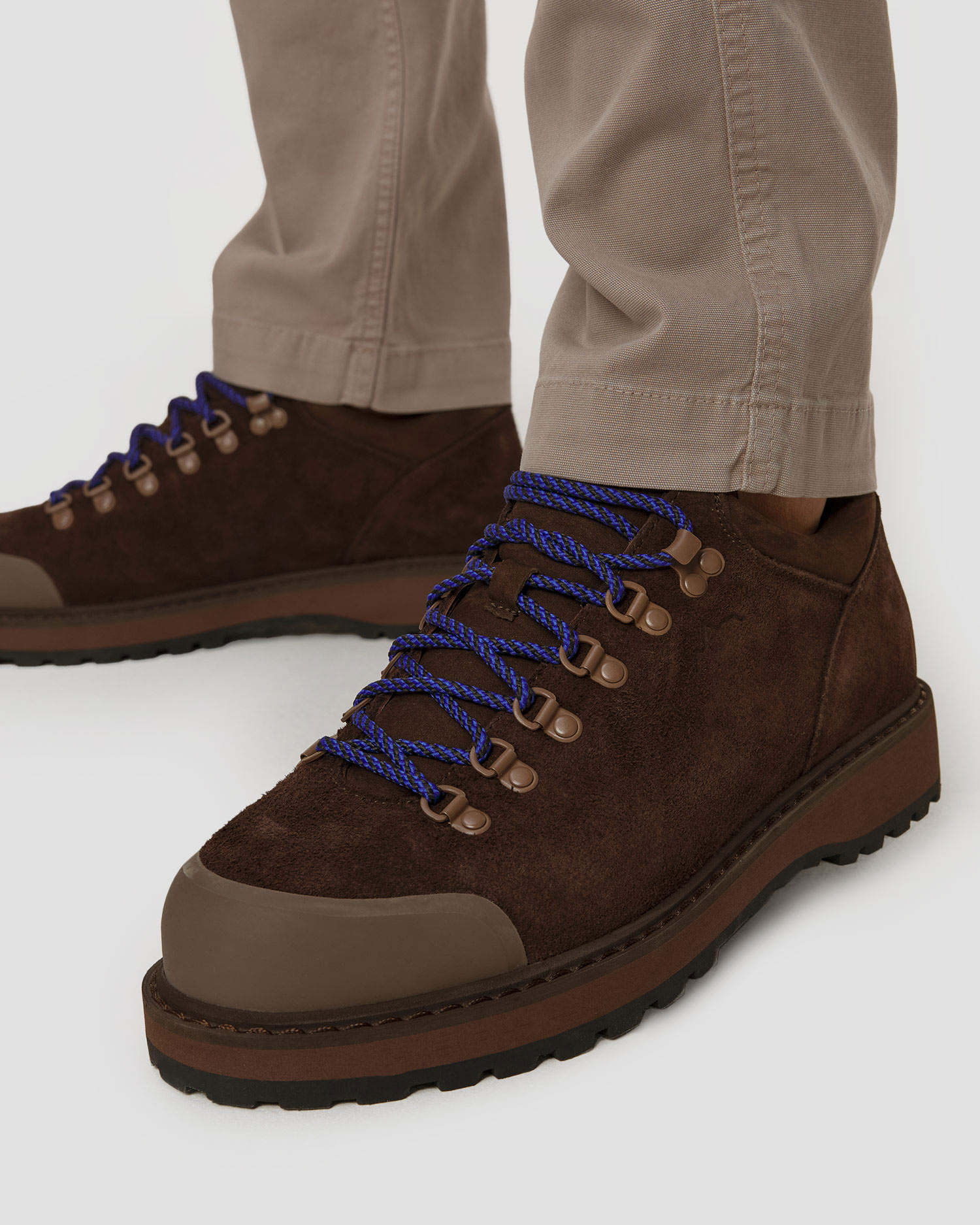 Scarpe marroni in pelle da uomo Diemme Cornaro