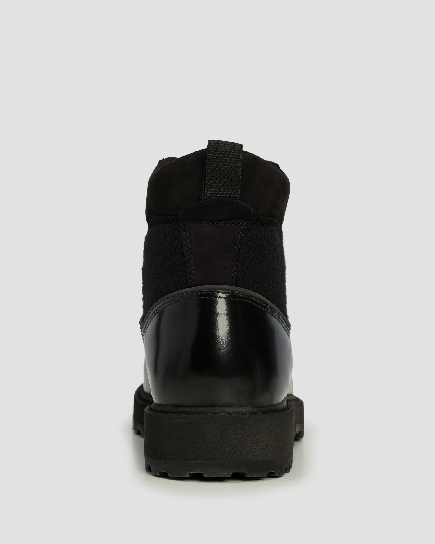 Chaussures en cuir noires pour hommes Diemme Roccia Vet Gala