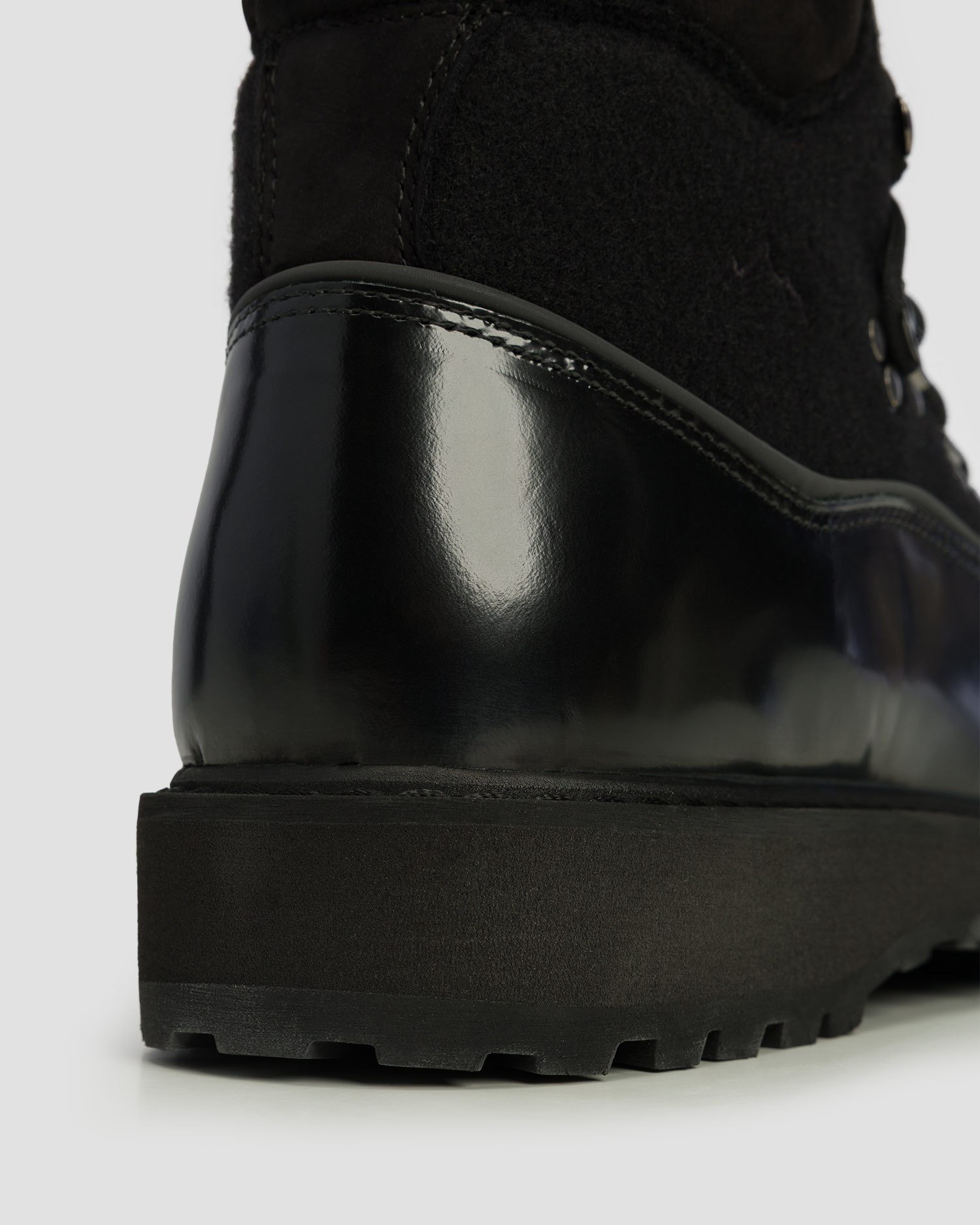 Chaussures en cuir noires pour hommes Diemme Roccia Vet Gala