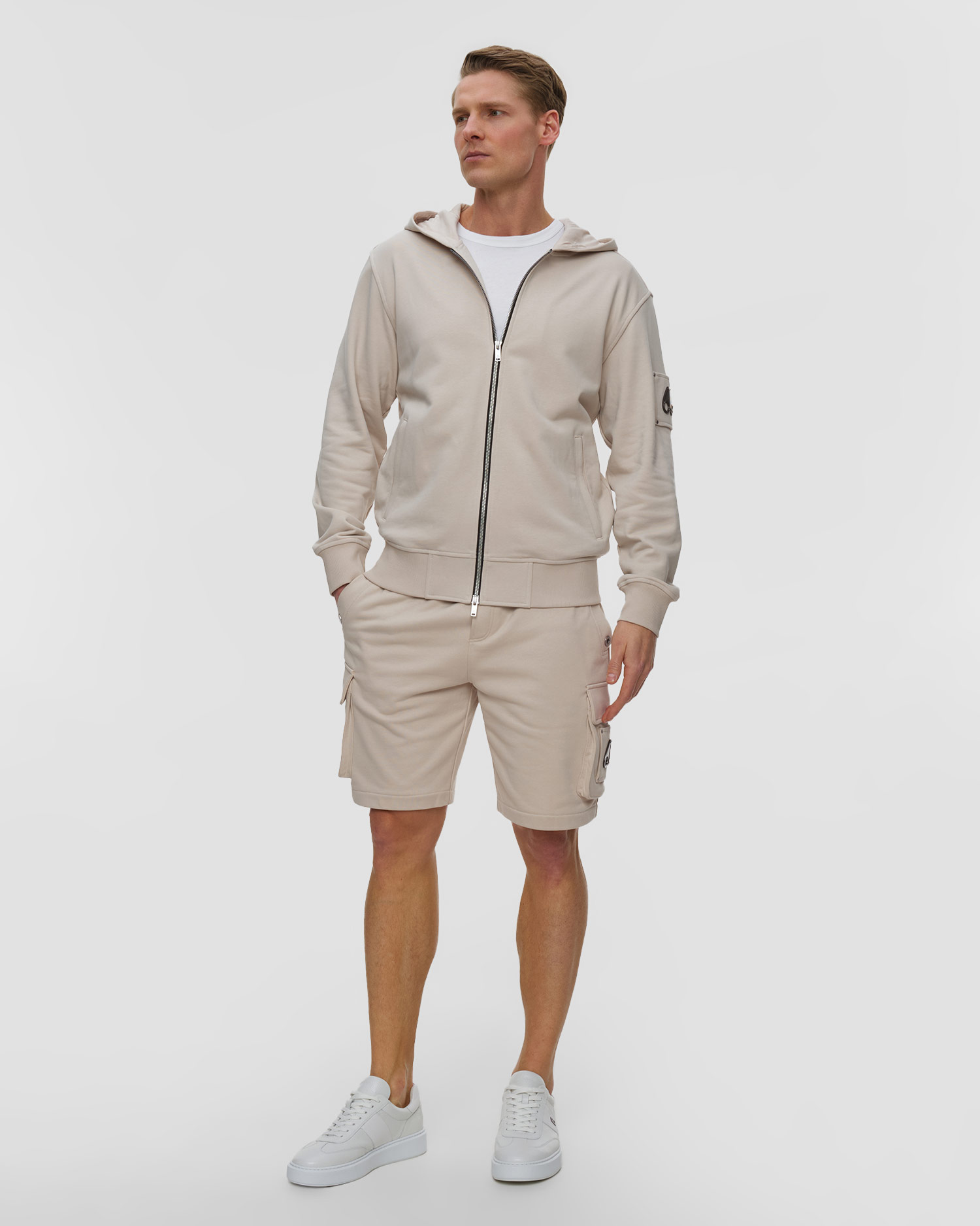 Pánské teplákové šortky Moose Knuckles Hartsfield Cargo Shorts