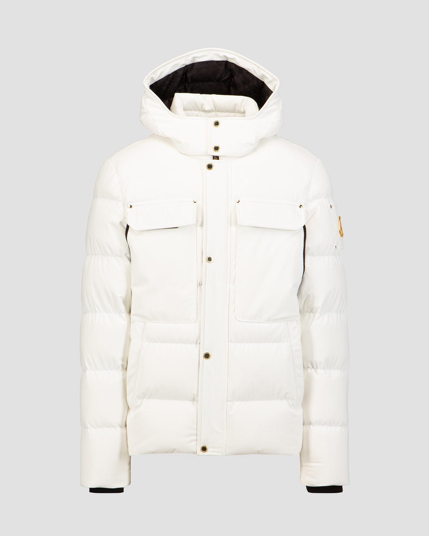 Biała kurtka puchowa męska Moose Knuckles Skillman Jacket