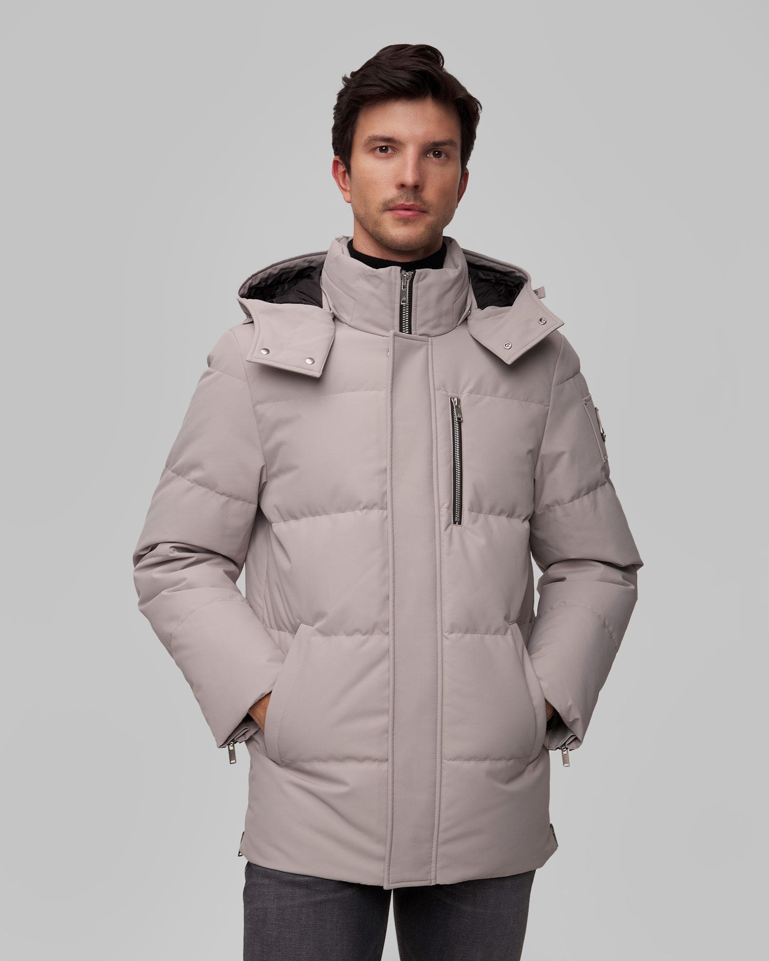 Moose Knuckles Cloud 3q Daunenjacke für Herren in Grau
