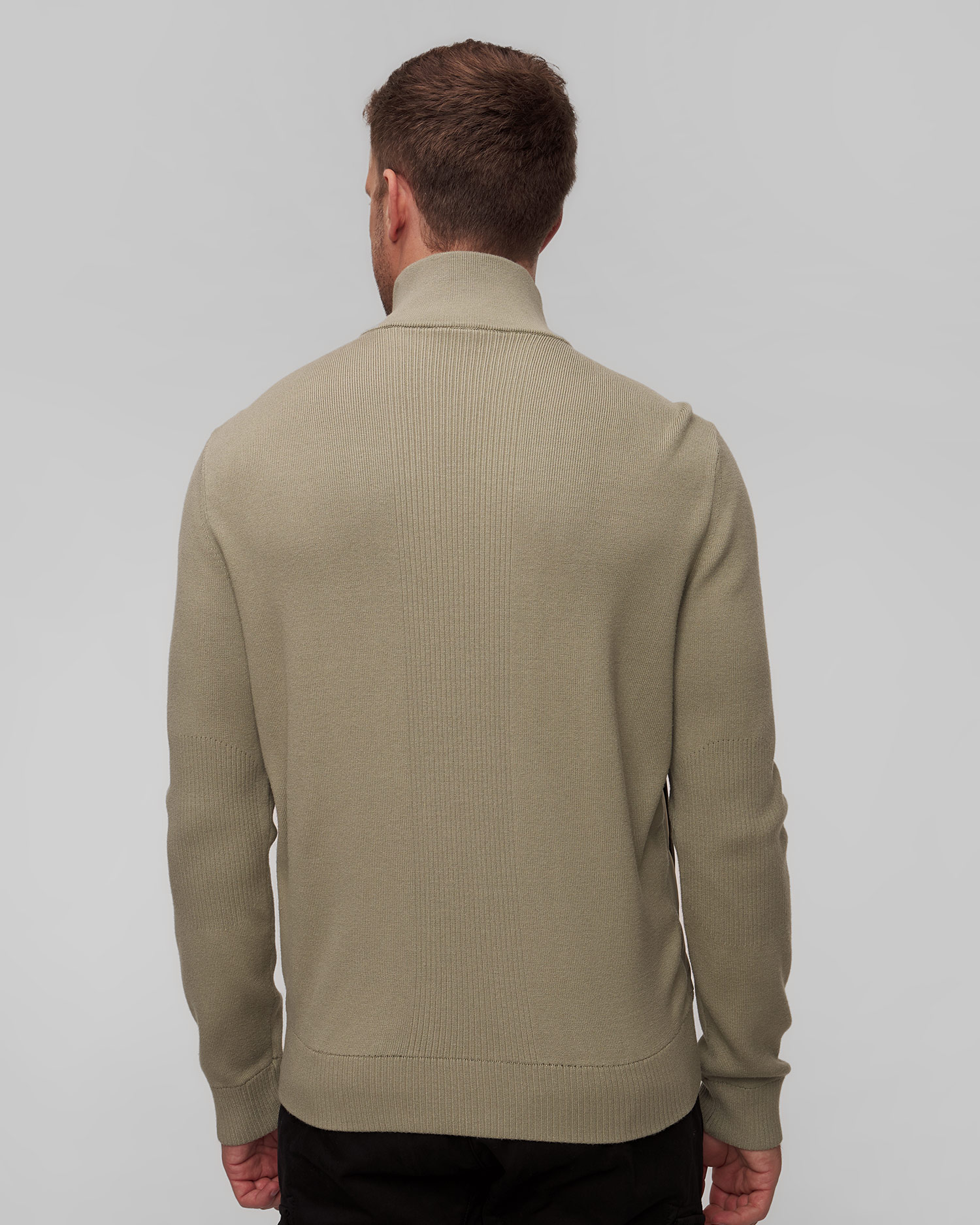 Veste hybride verte pour hommes Moose Knuckles Kamet Hybrid Jacket