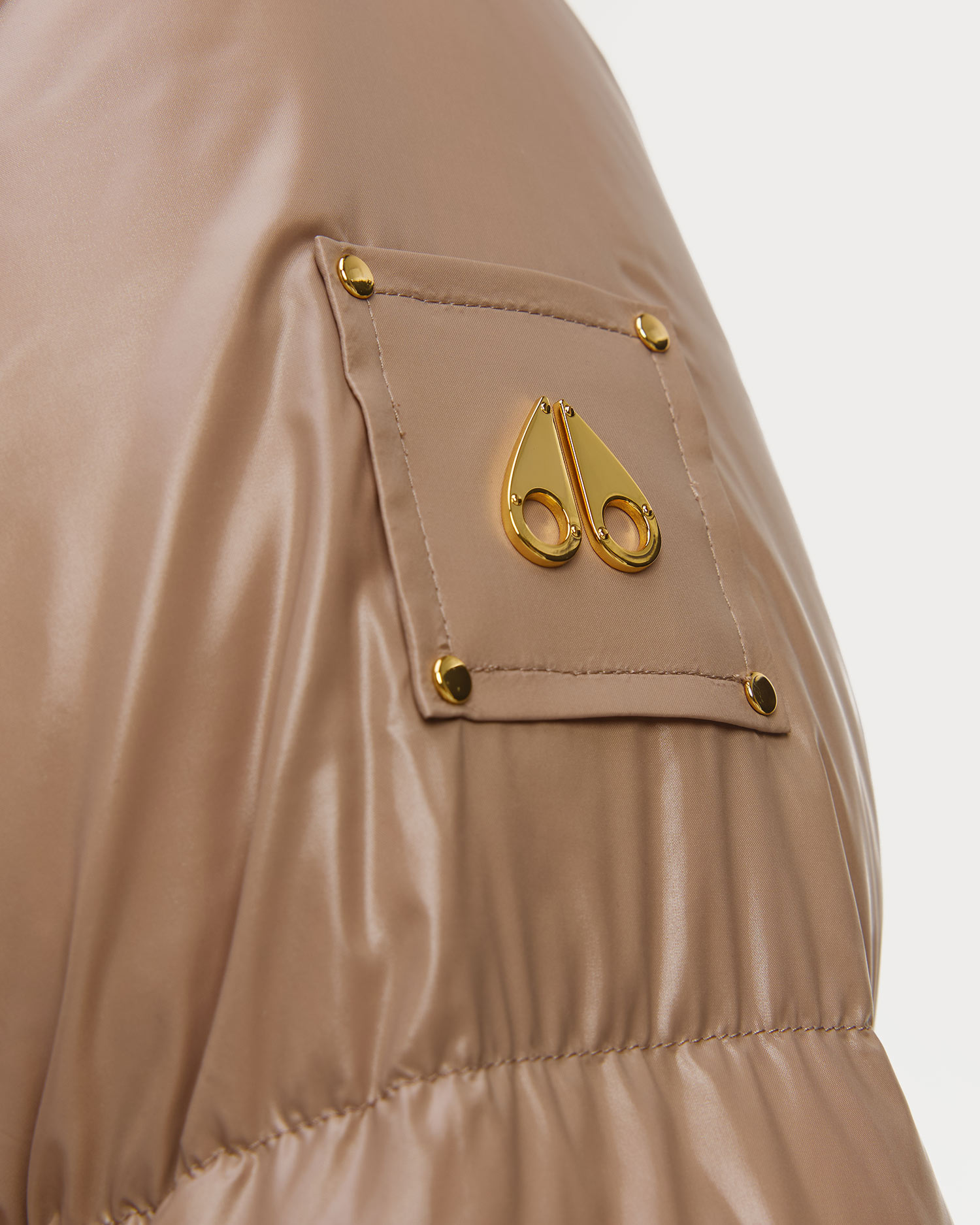 Doudoune pour femmes Moose Knuckles Moonstone Jacket Gold
