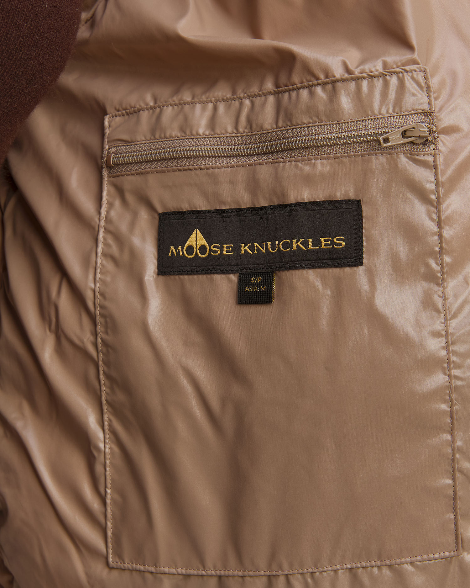 Doudoune pour femmes Moose Knuckles Moonstone Jacket Gold