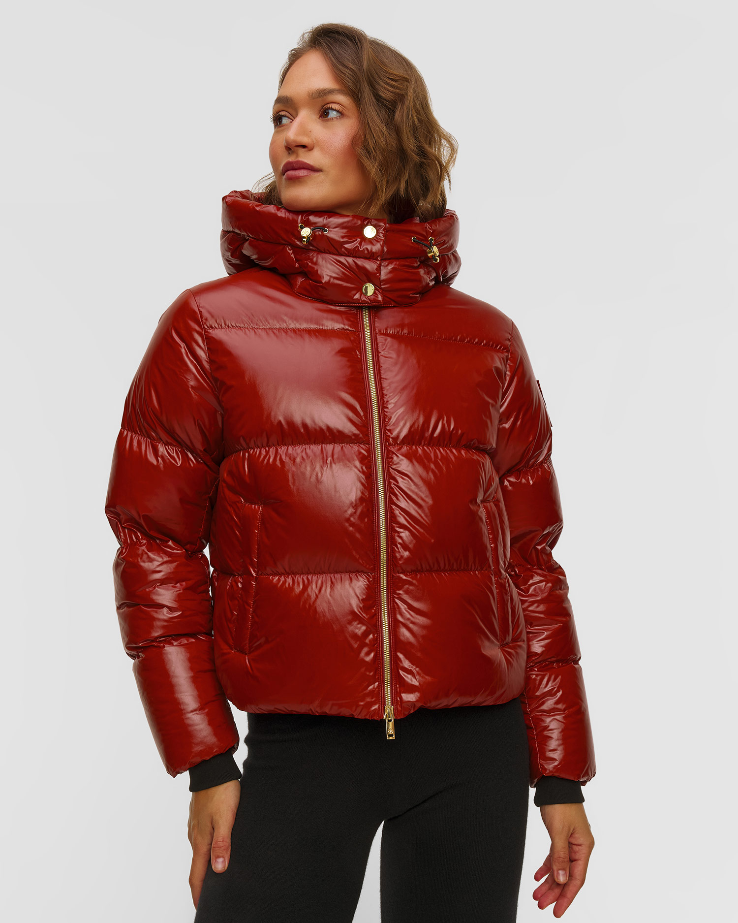 Kurtka puchowa damska Moose Knuckles Moonstone Jacket Gold