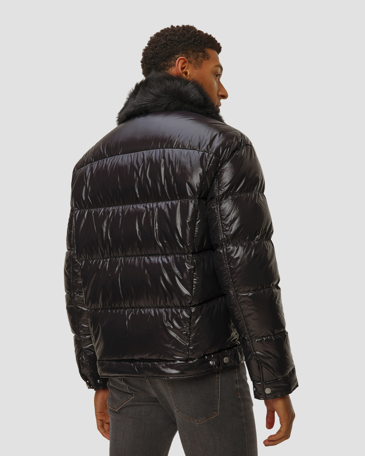 Piumino da uomo Moose Knuckles Briar Shirt Jacket