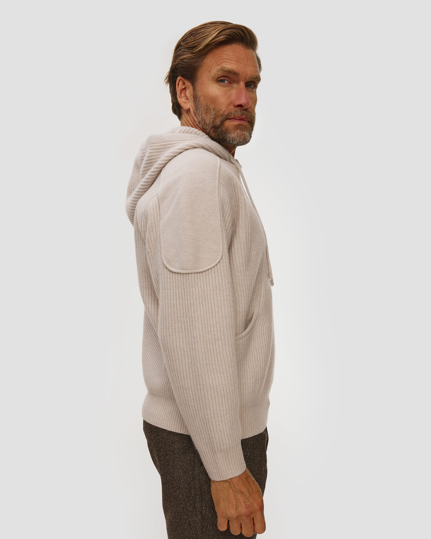 Men's wool Moose Knuckles Colson Hoodie