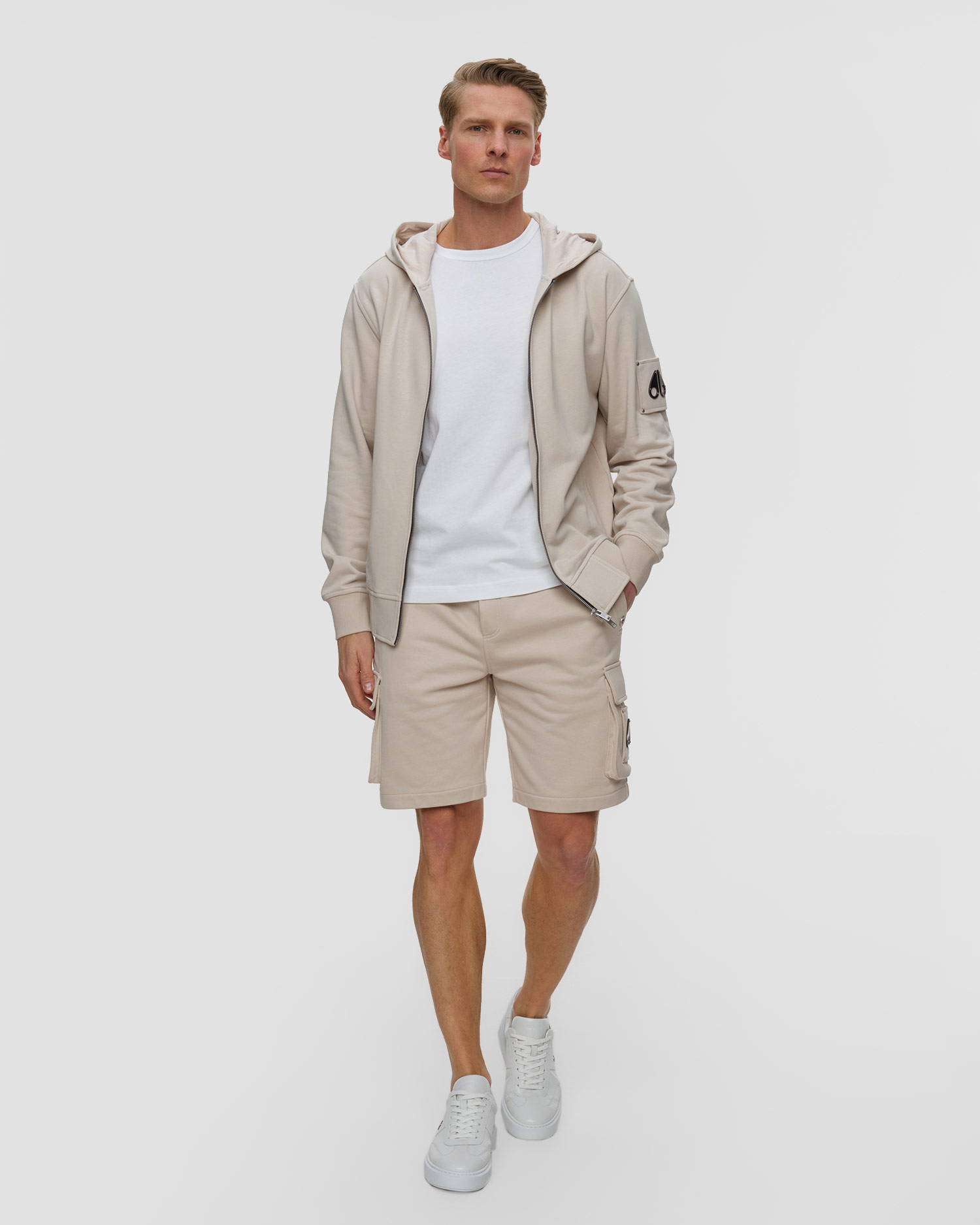 Pánská mikina s kapucou Moose Knuckles Hartsfield Zip-Up