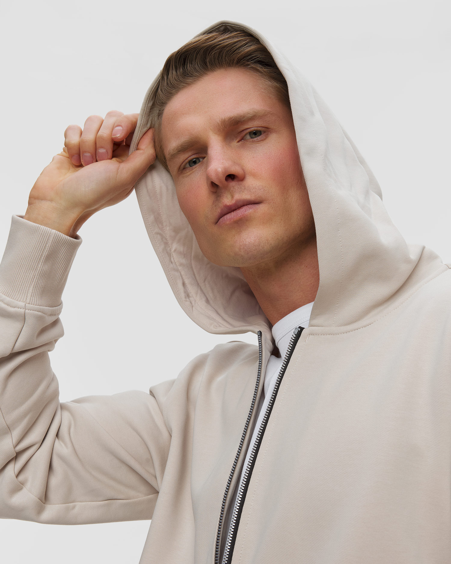 Pánská mikina s kapucou Moose Knuckles Hartsfield Zip-Up