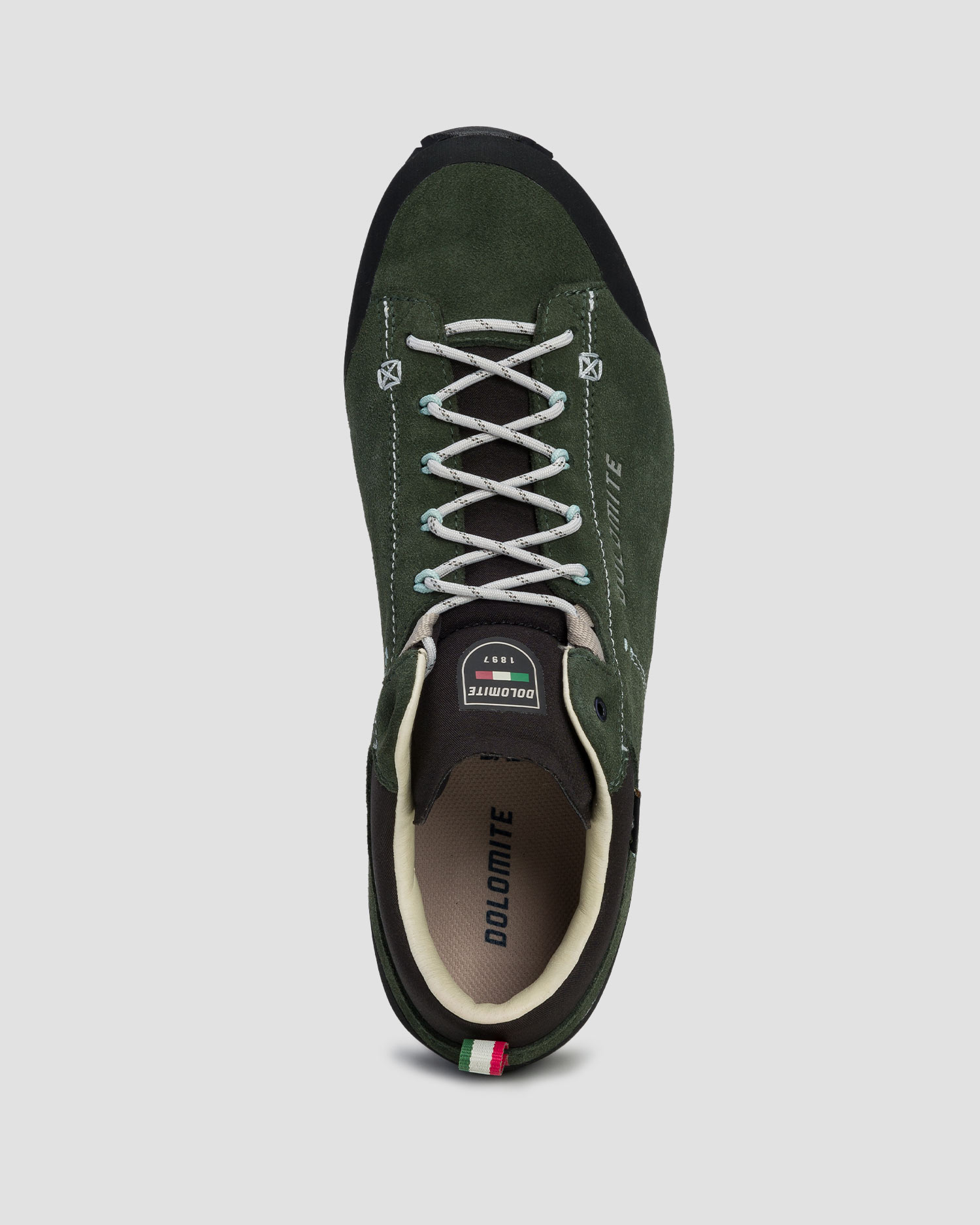 Zielone niskie buty trekkingowe męskie Dolomite 54 Hike Low EVO GTX