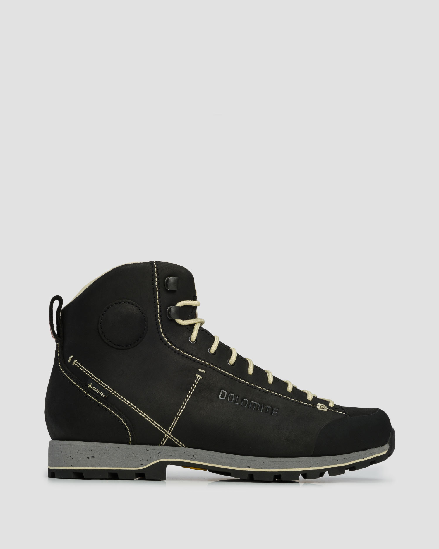 Chaussures de trekking en cuir noirs Dolomite 54 High FG EVO GTX 