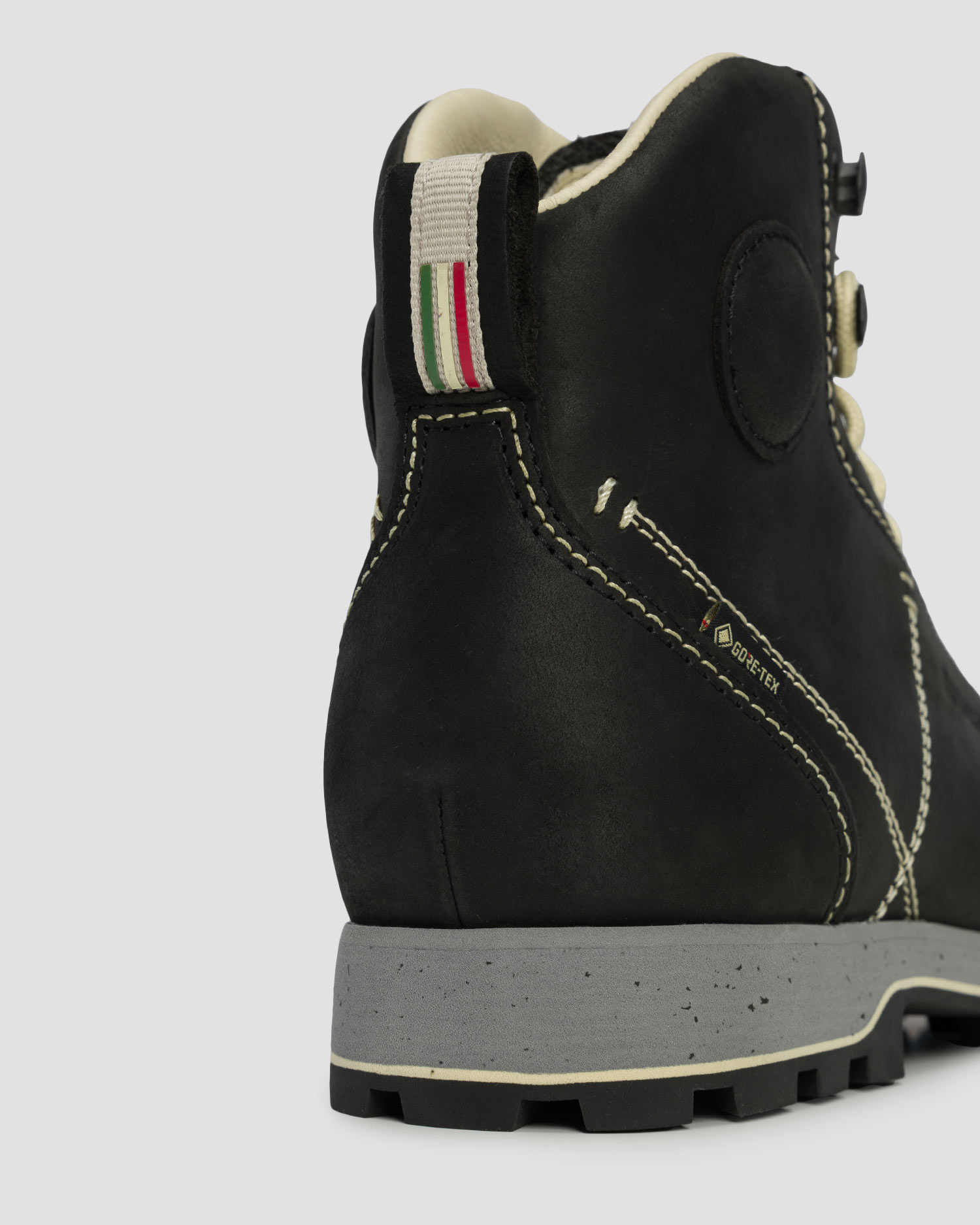 Chaussures de trekking en cuir noirs Dolomite 54 High FG EVO GTX 