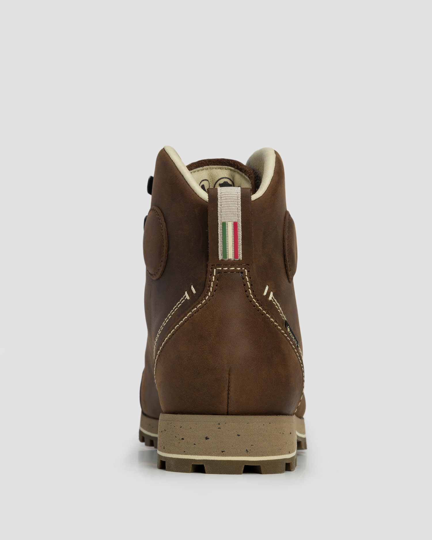 Wysokie skórzane buty trekkingowe Dolomite 54 High FG EVO GTX ciemnobrązowe