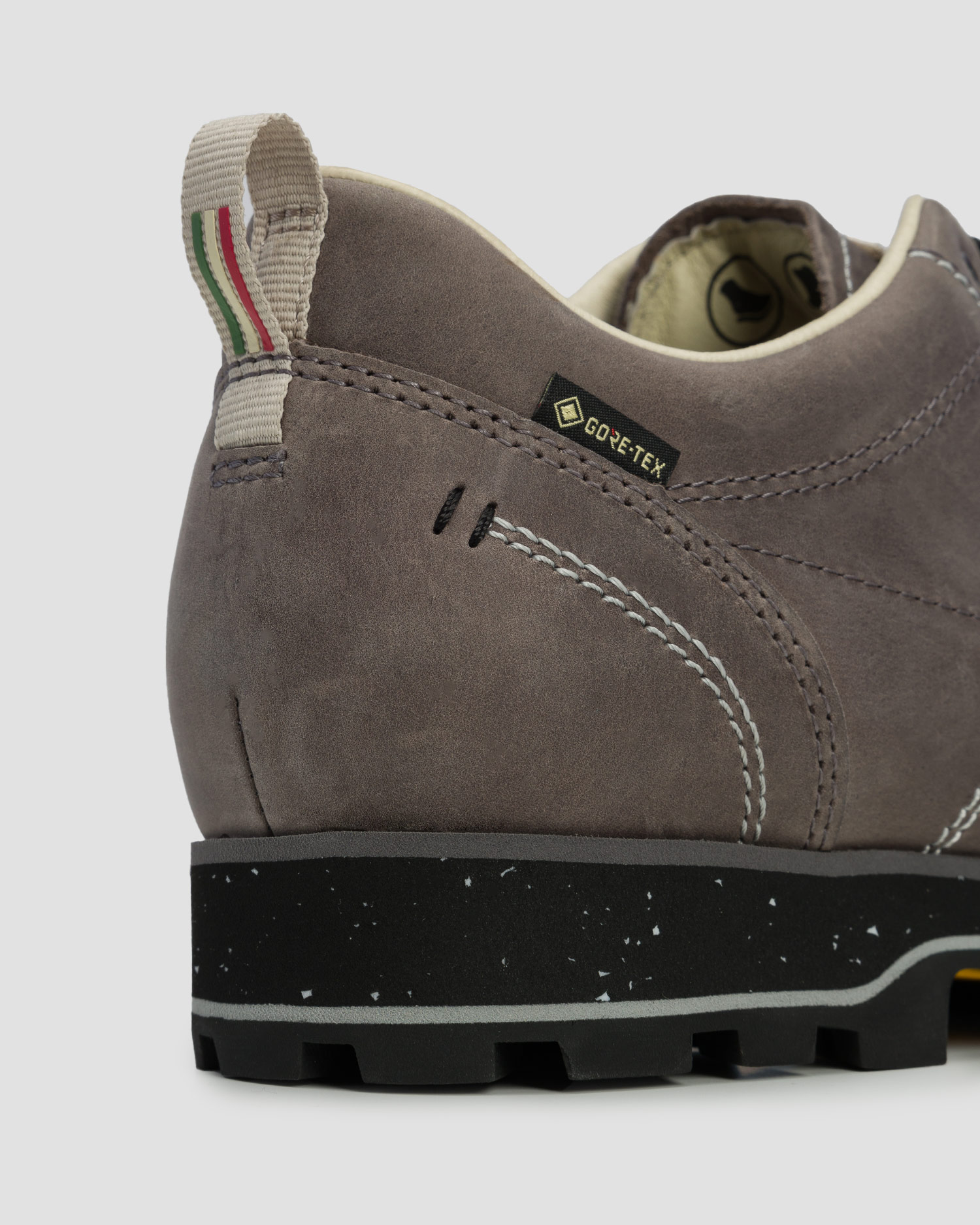 Niskie skórzane buty trekkingowe Dolomite 54 Low FG EVO GTX szare