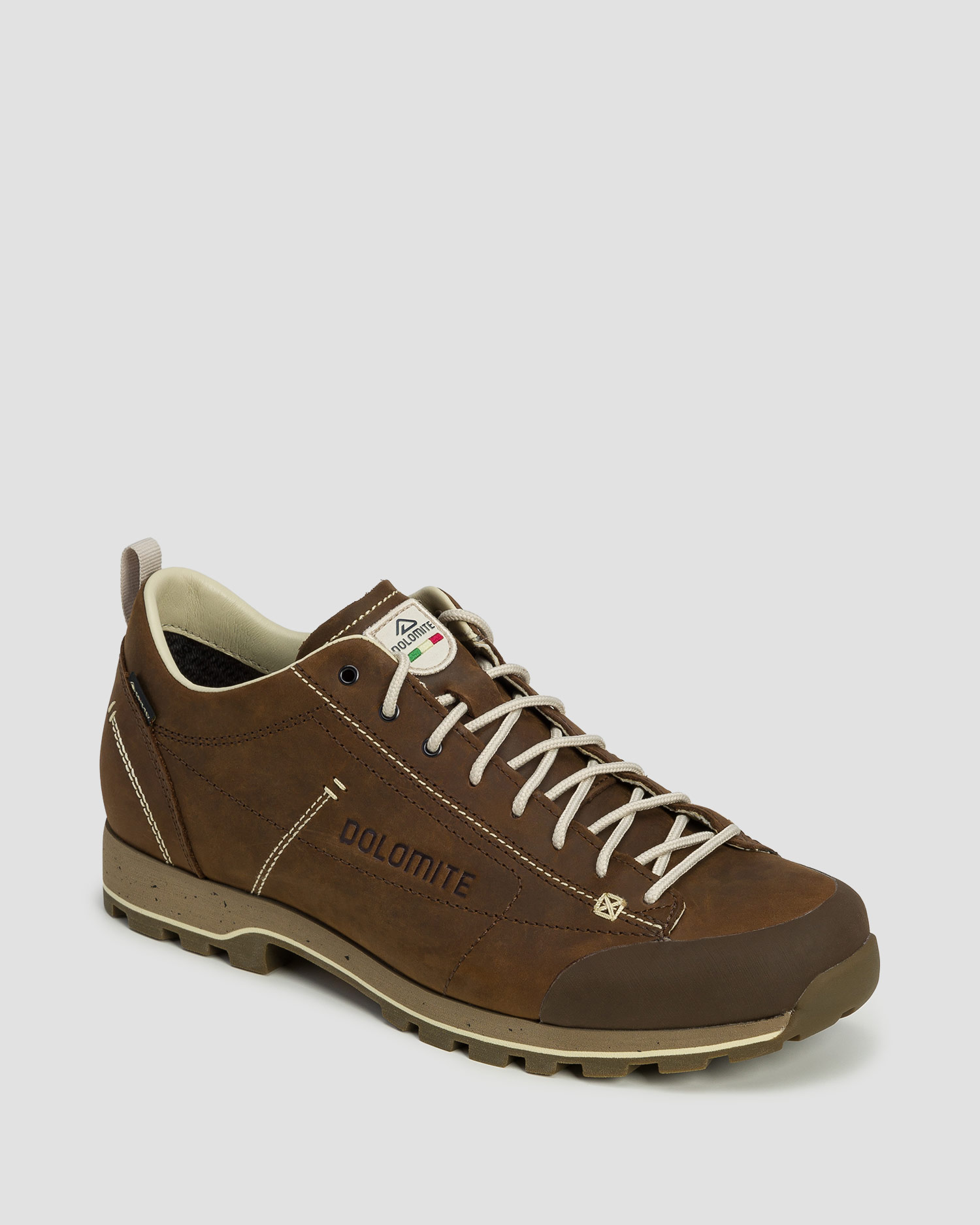 Nízke kožené trekingové topánky Dolomite 54 Low FG EVO GTX hnedé