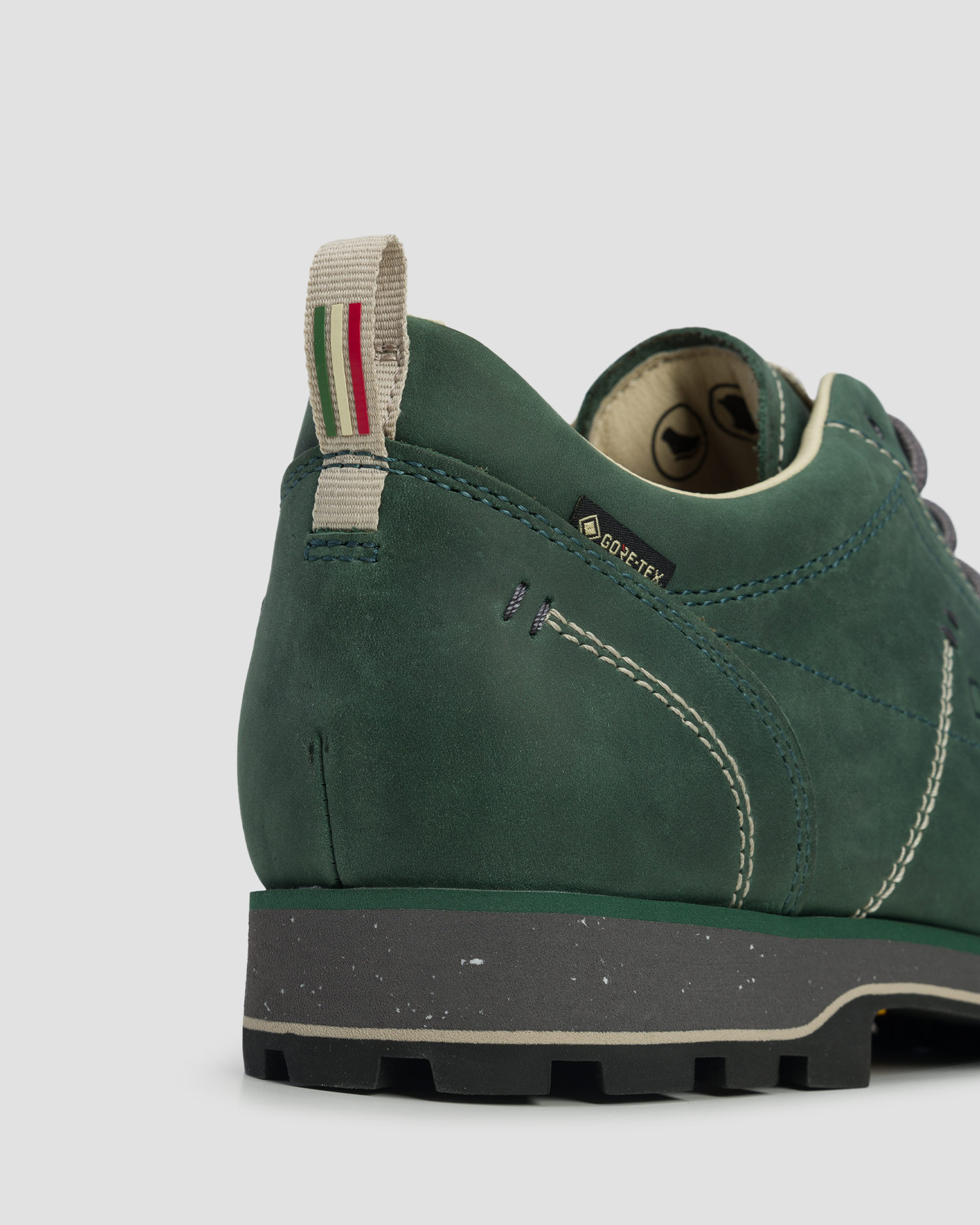 Dolomite 54 Low FG EVO GTX niedrige Wanderschuhe aus Leder in Dunkelgrün